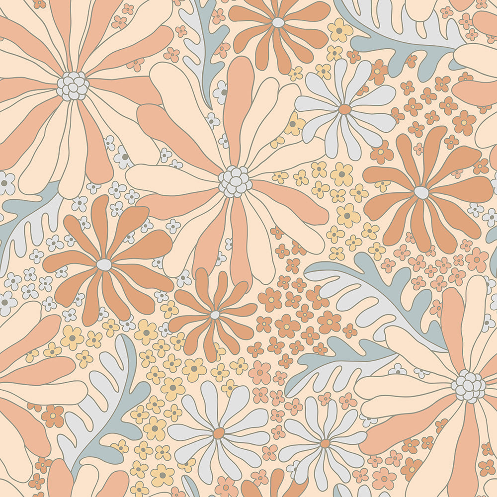 70s Flower Wallpaper