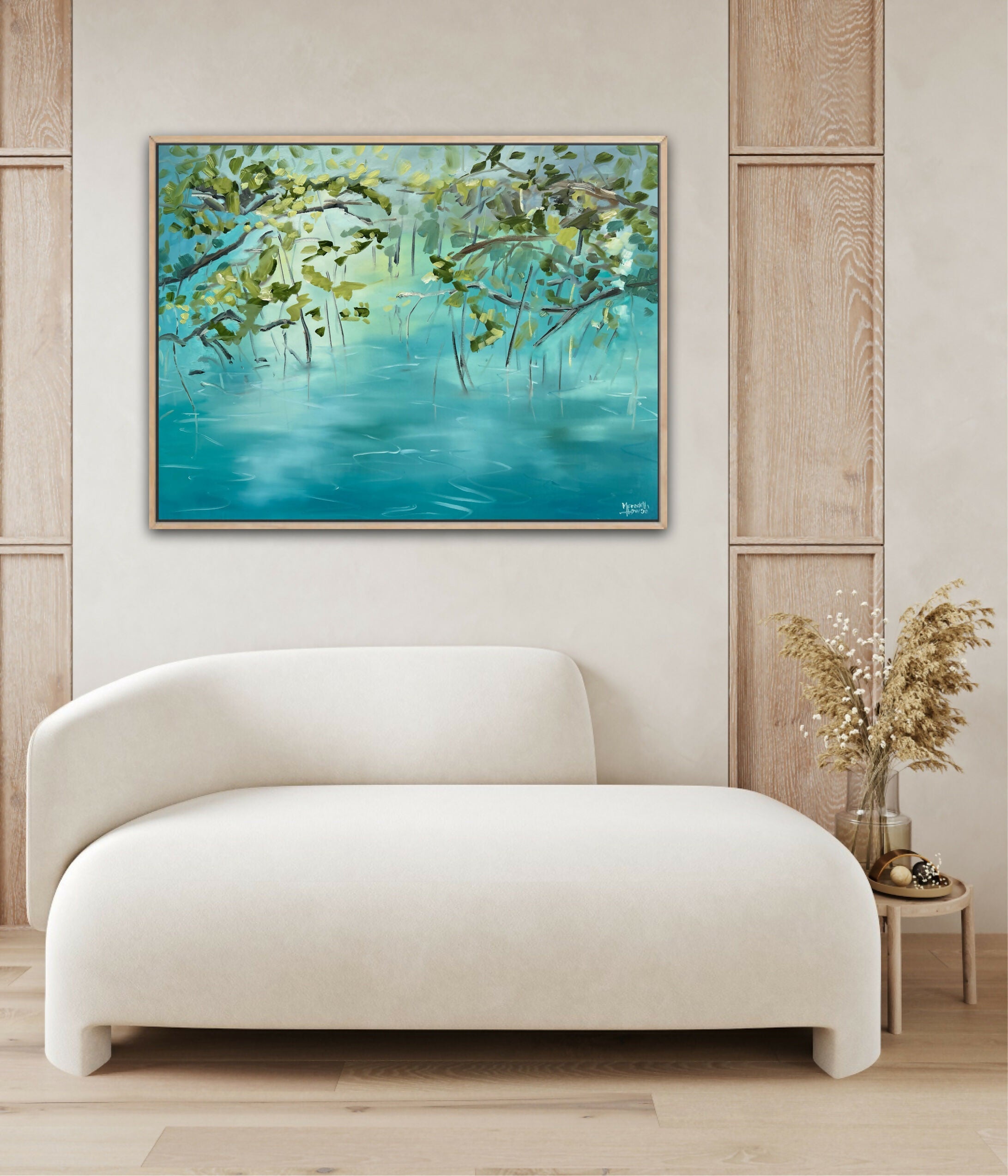 Upper Daintree 1, Original Hand-Painted Canvas By Meredith Howse