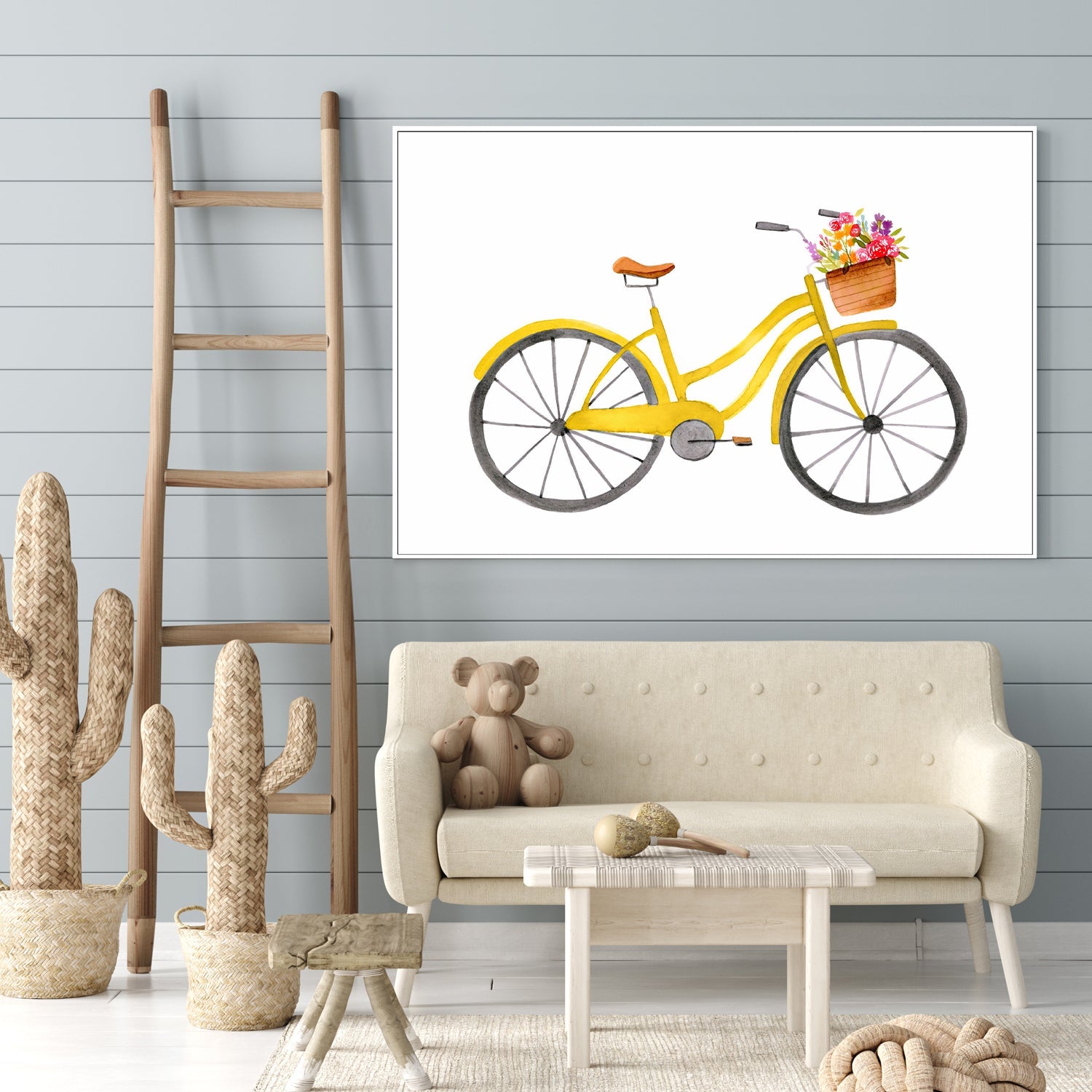 Yellow Bike , By Lisa Nohren