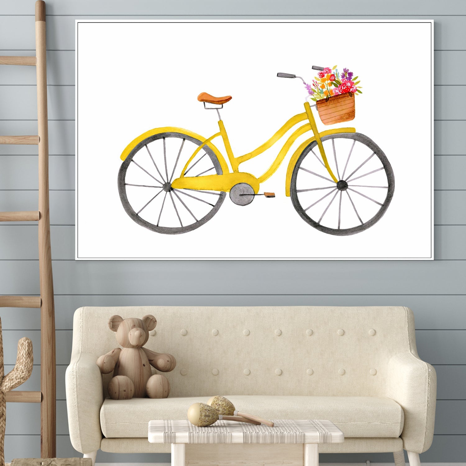 Yellow Bike , By Lisa Nohren