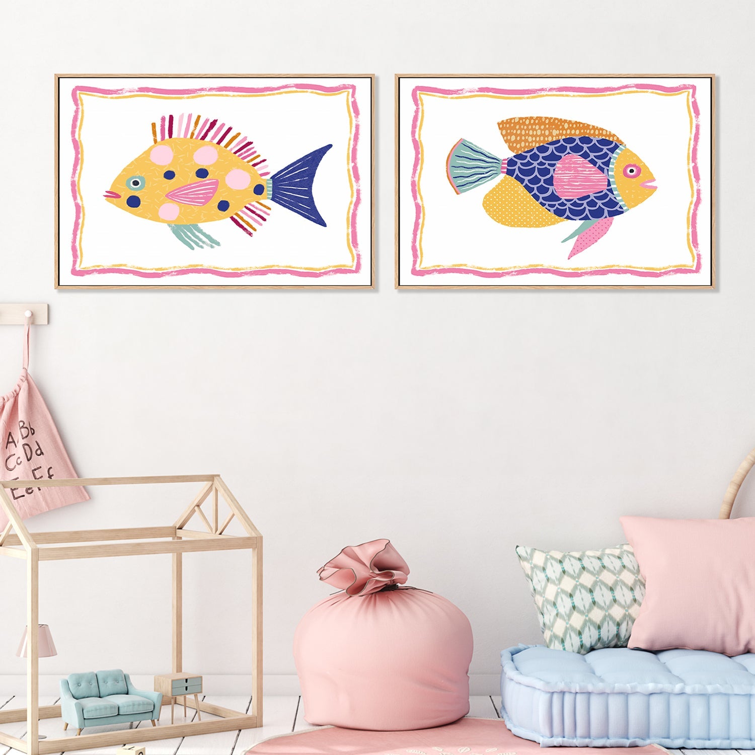 Fish, Style A & B, Set of 2 , By Lisa Nohren