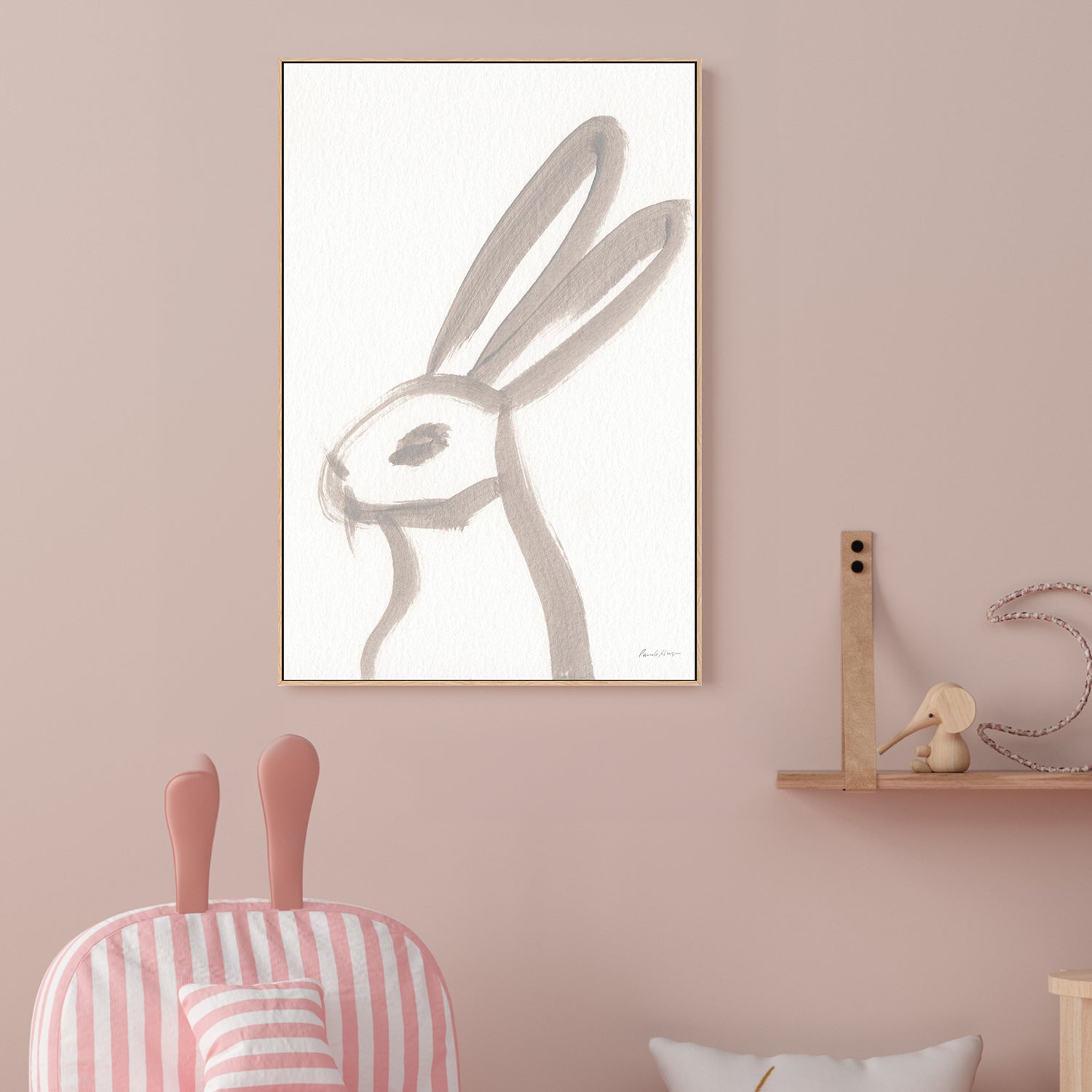 Rabbit Face, Style B , By Pamela Munger