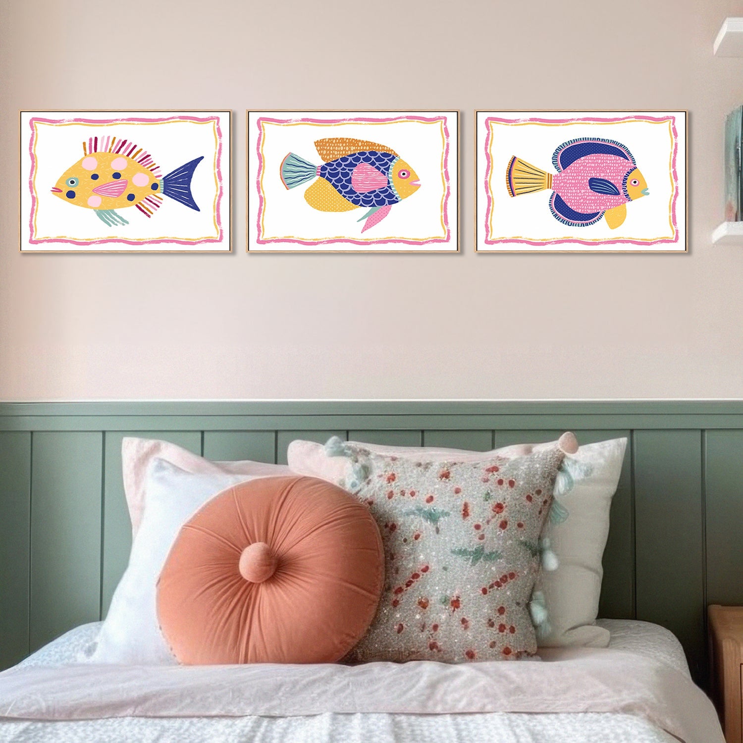 Fish, Style A, B & C, Set Of 3 , By Lisa Nohren