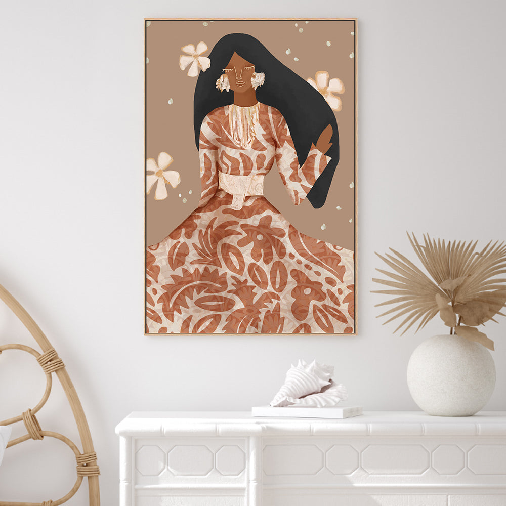 wall-art-print-canvas-poster-framed-Pachamama Queen , By Stacey Williams-2