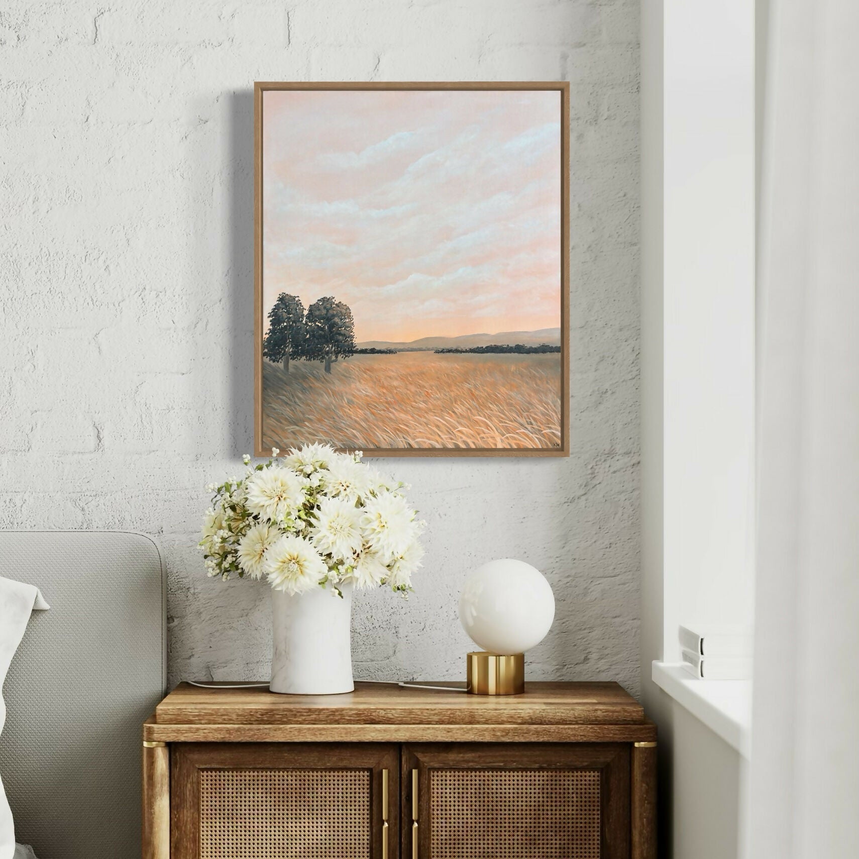 Somewhere Sweet, Original Hand-Painted Canvas By Kelle Wright