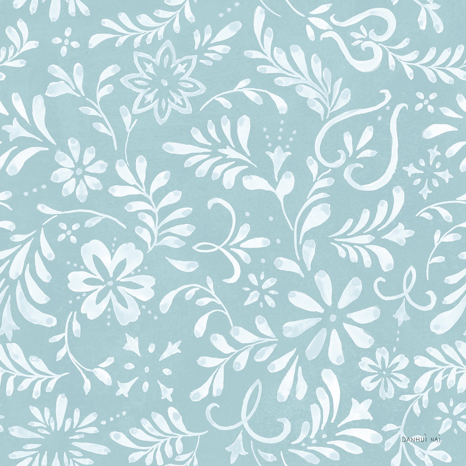 Blooming Orchard Pattern Style D, Wallpaper