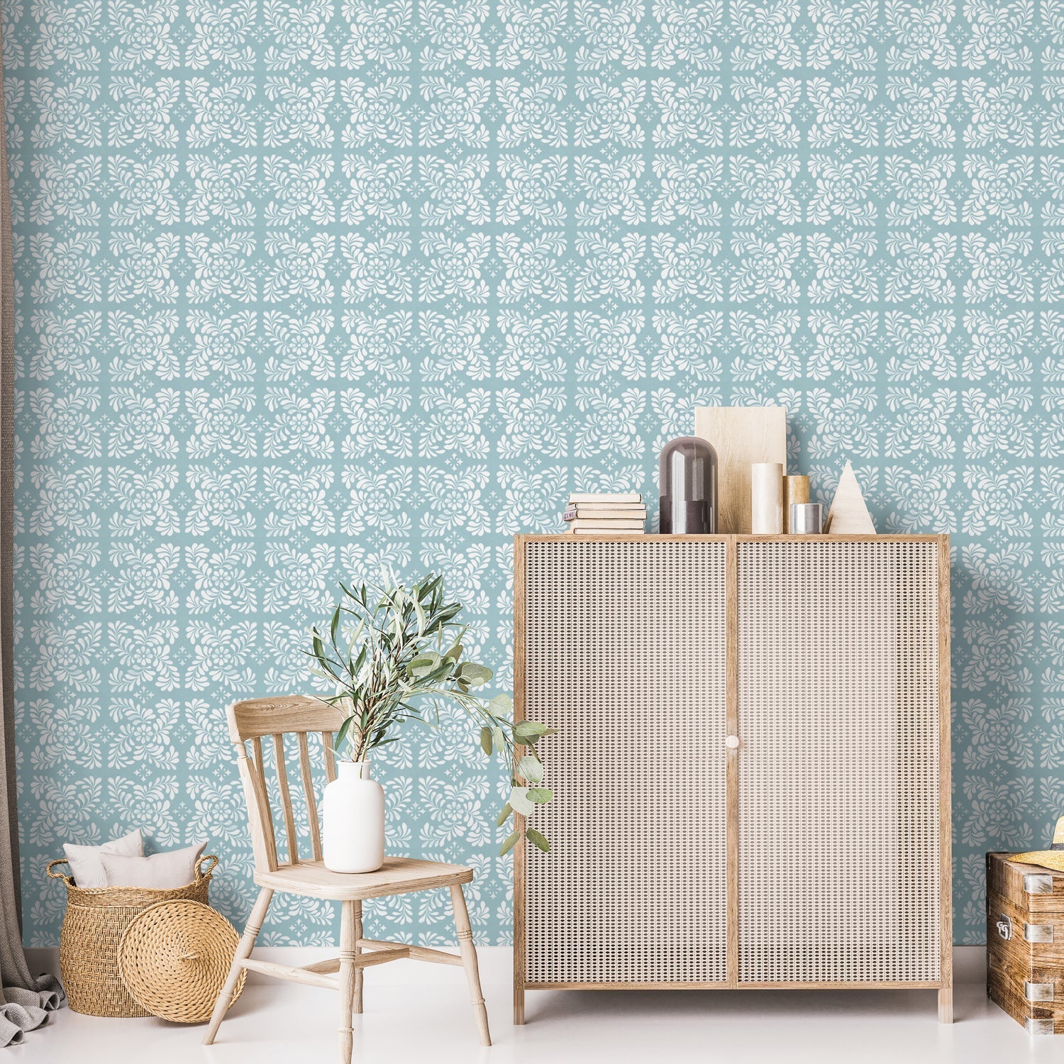 Blooming Orchard Pattern Style H, Wallpaper