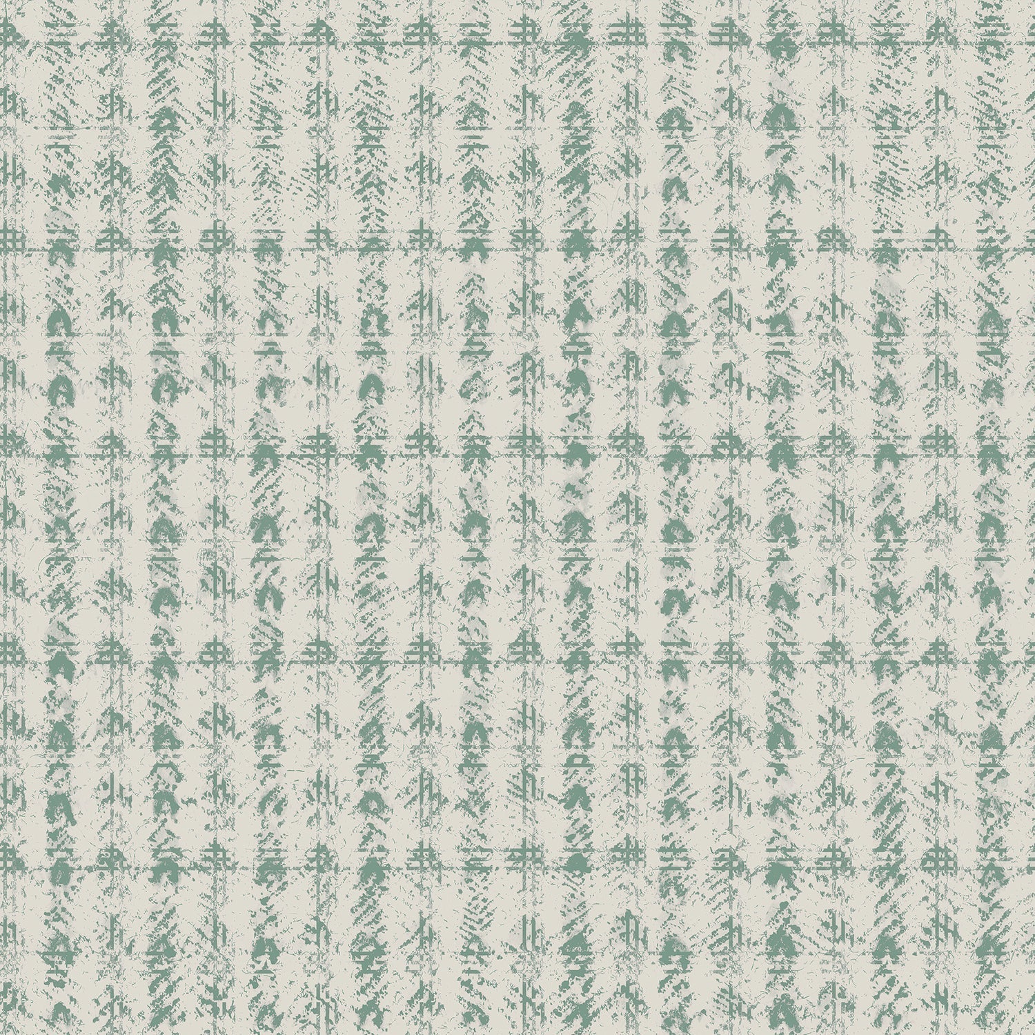 Cosy Tweed Teal, Wallpaper