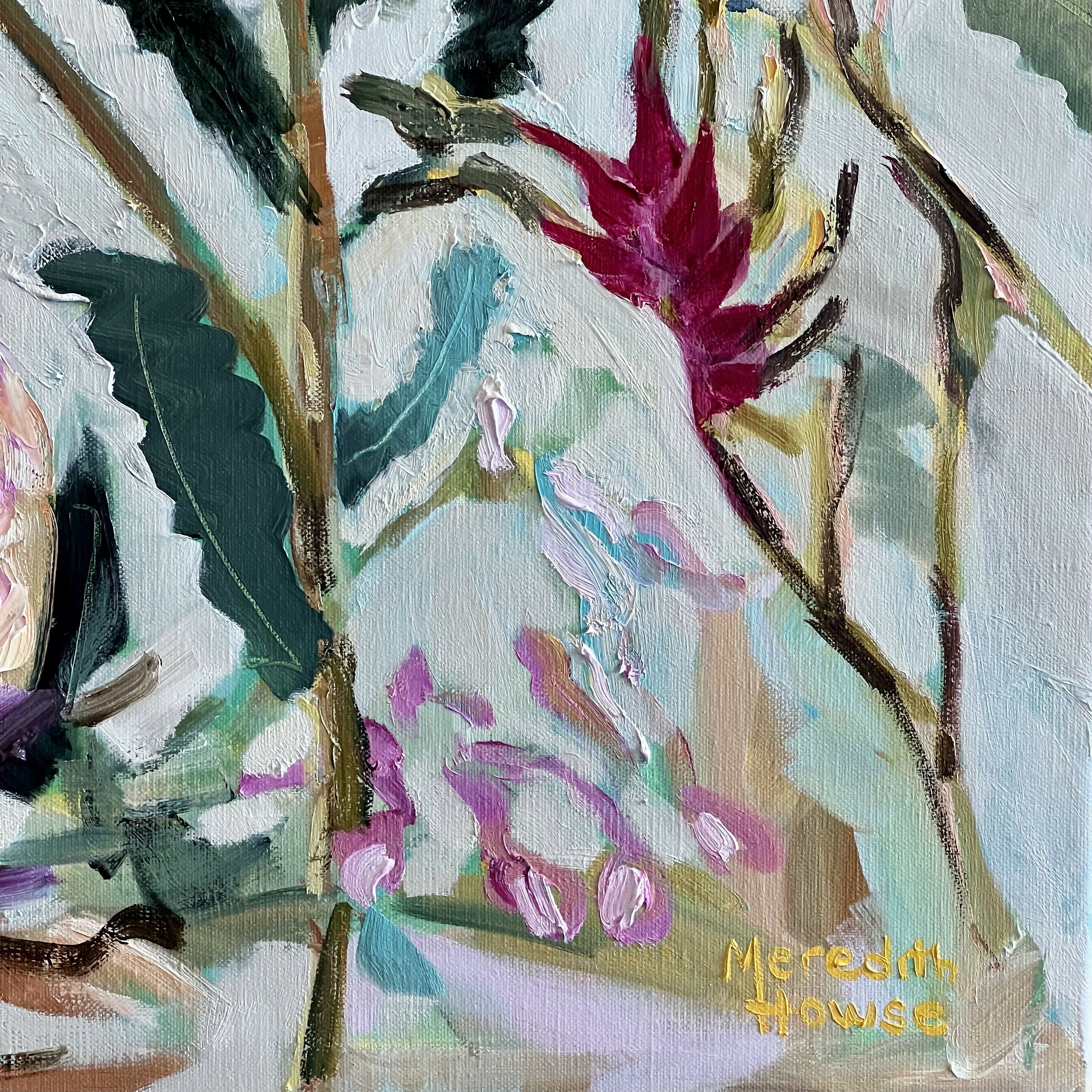 Nature, Original Hand-Painted Canvas By Meredith Howse