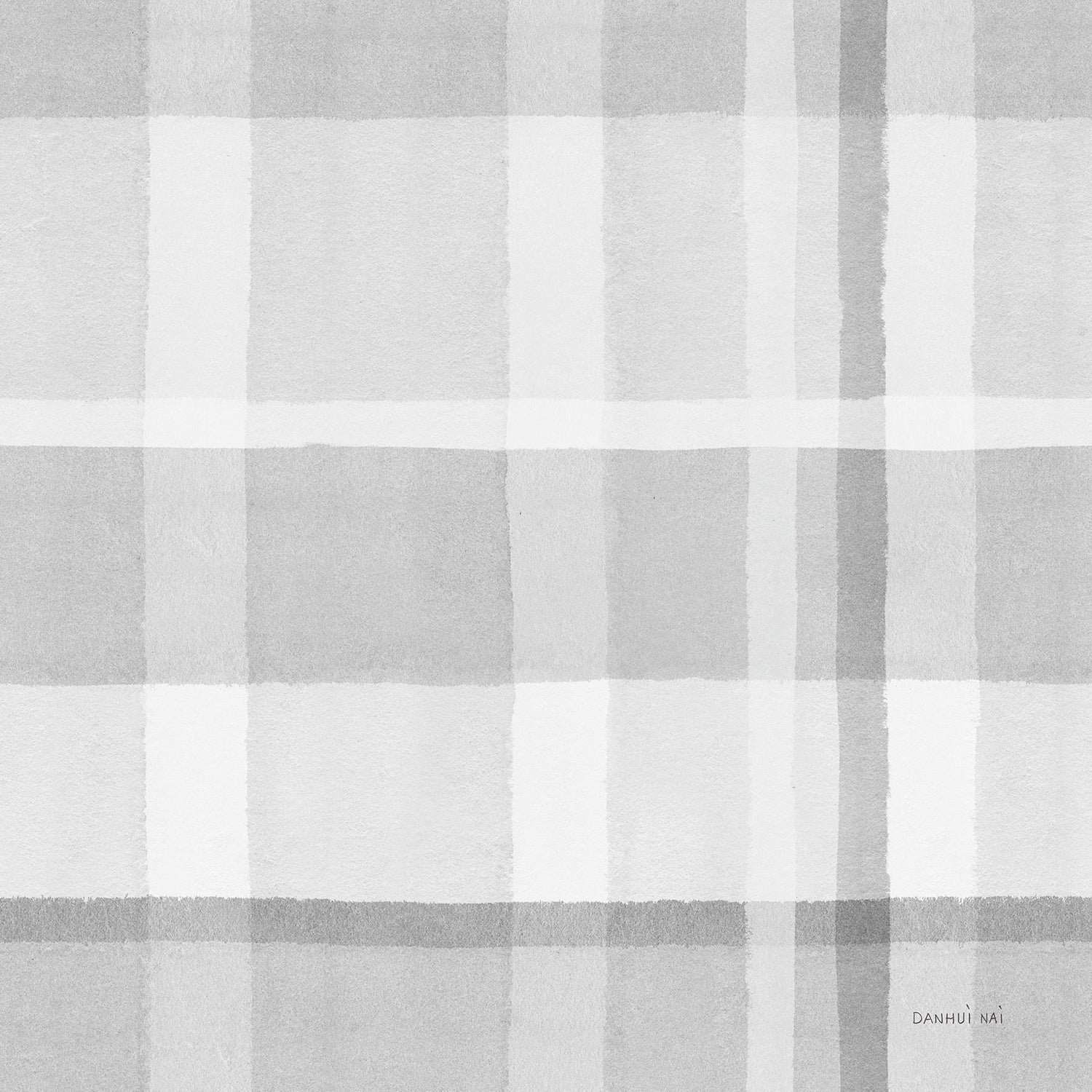 Shades of Grey Gingham, Wallpaper