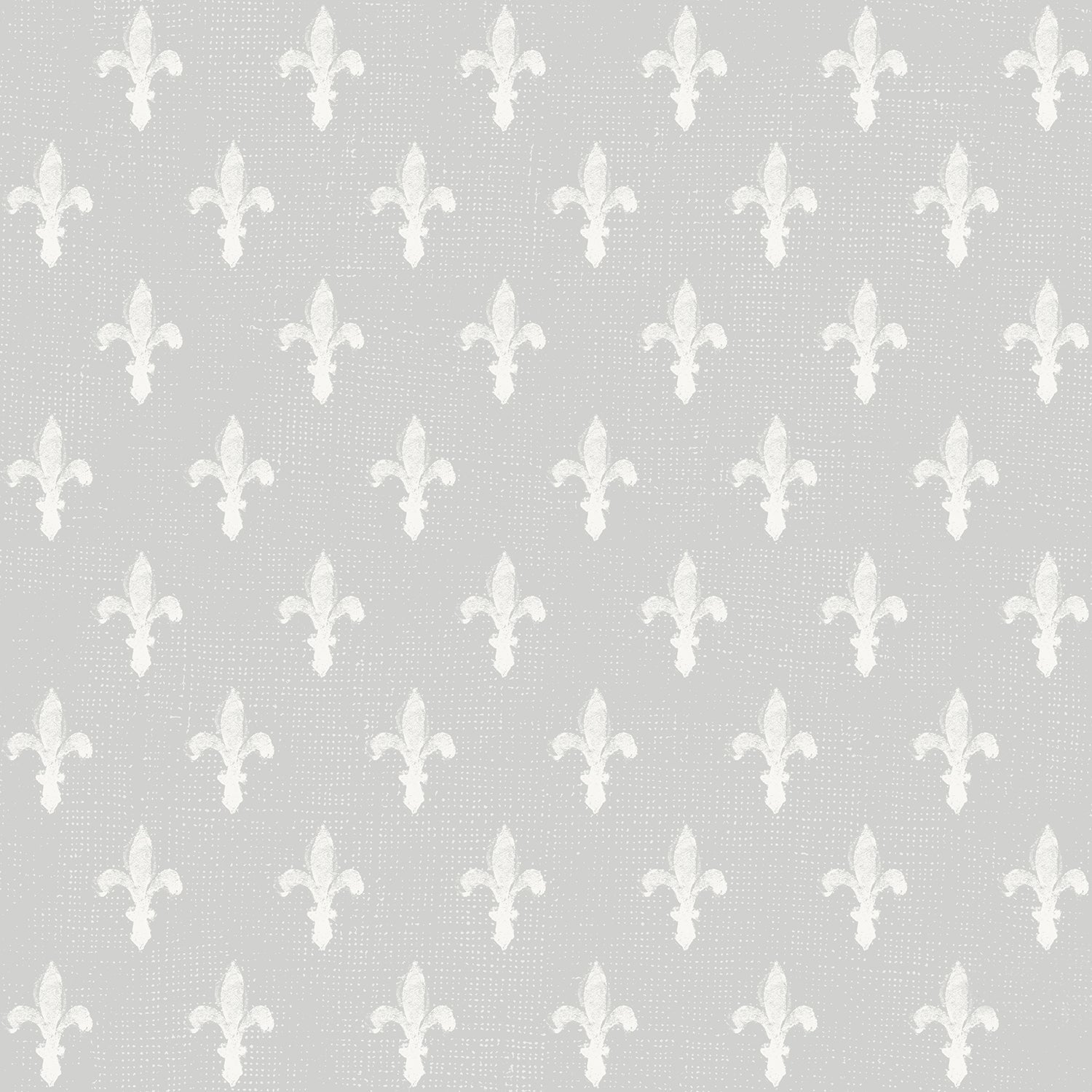 Grey Background Fleur De Lis, Wallpaper