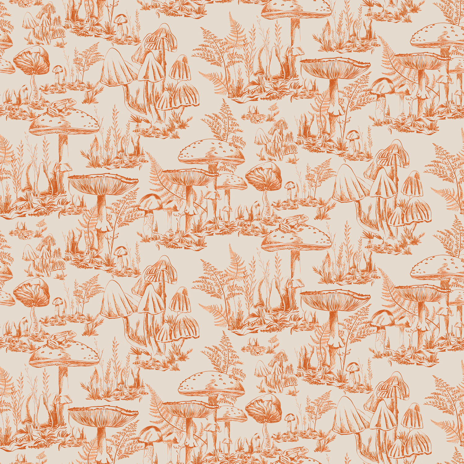 Forest Orange, Wallpaper