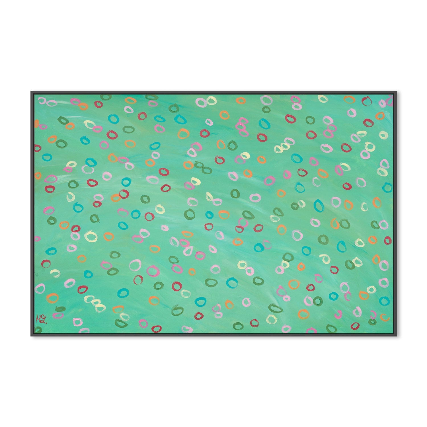 Mint is Fun, Original Painting On Canvas By Helen Joynson