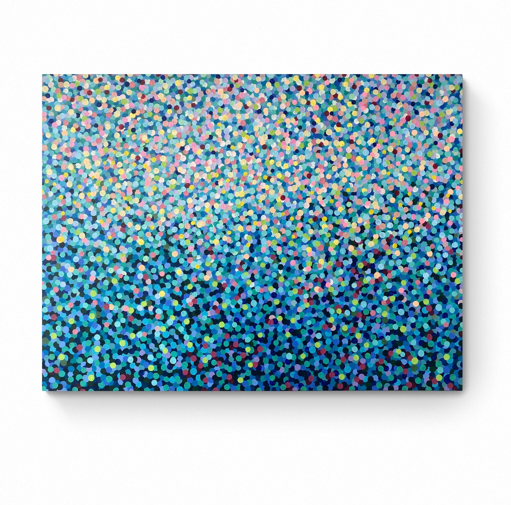 Endless Ocean, Original Hand-Painted Canvas By Katherine Spiller