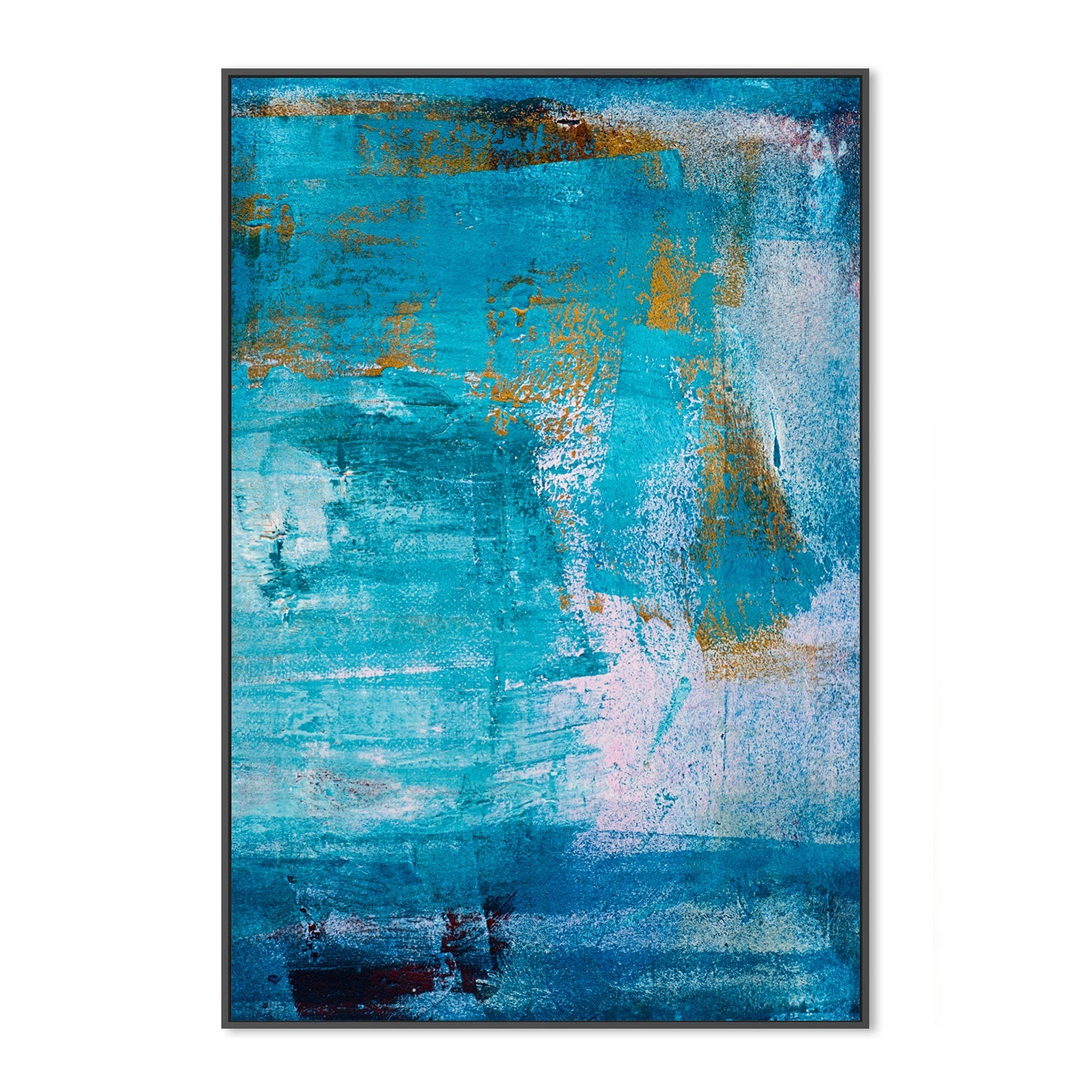 The Blues, Hand-Painted Canvas