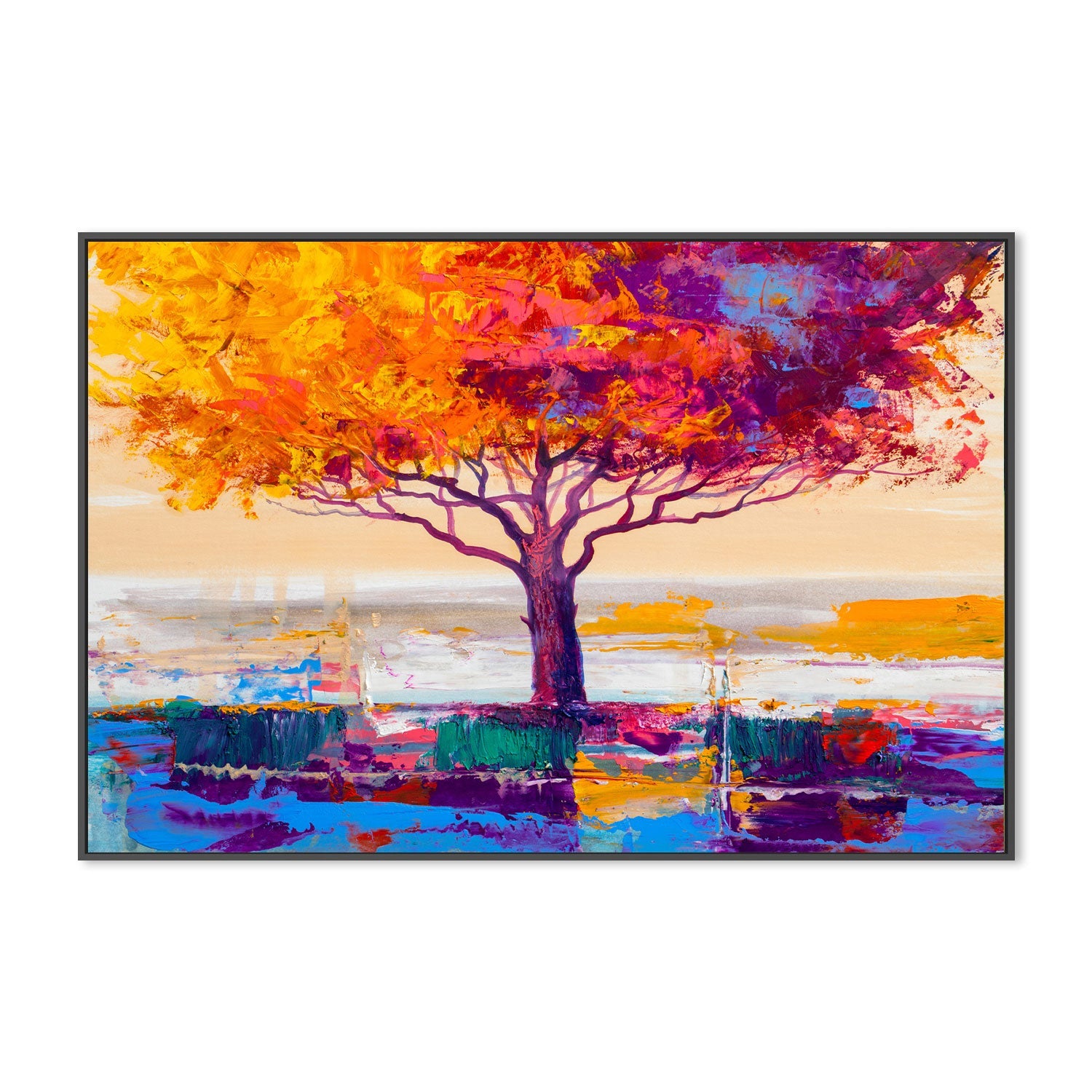 Tree of Life, Style A, Hand-Painted Canvas