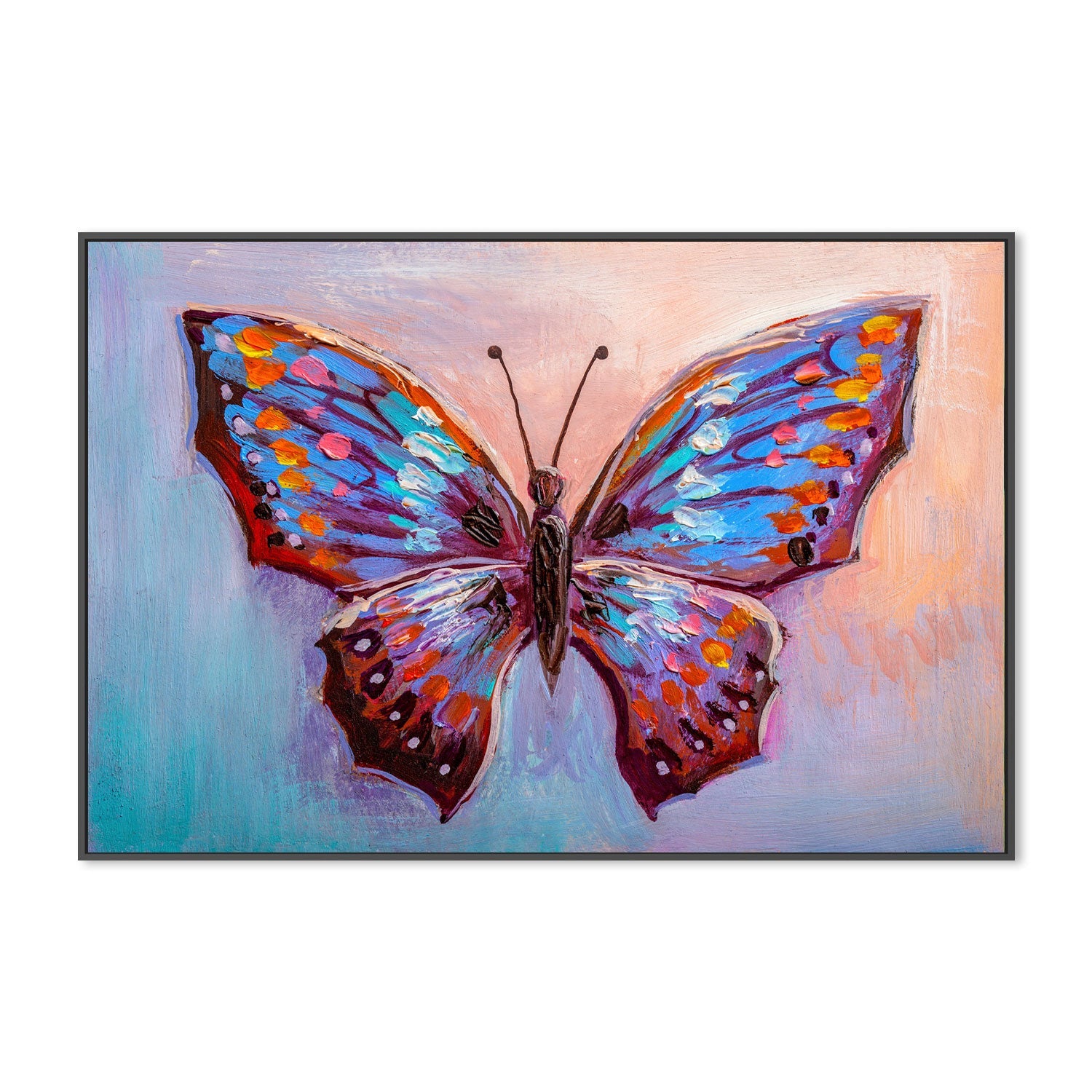 Spread Your Wings, Hand-Painted Canvas