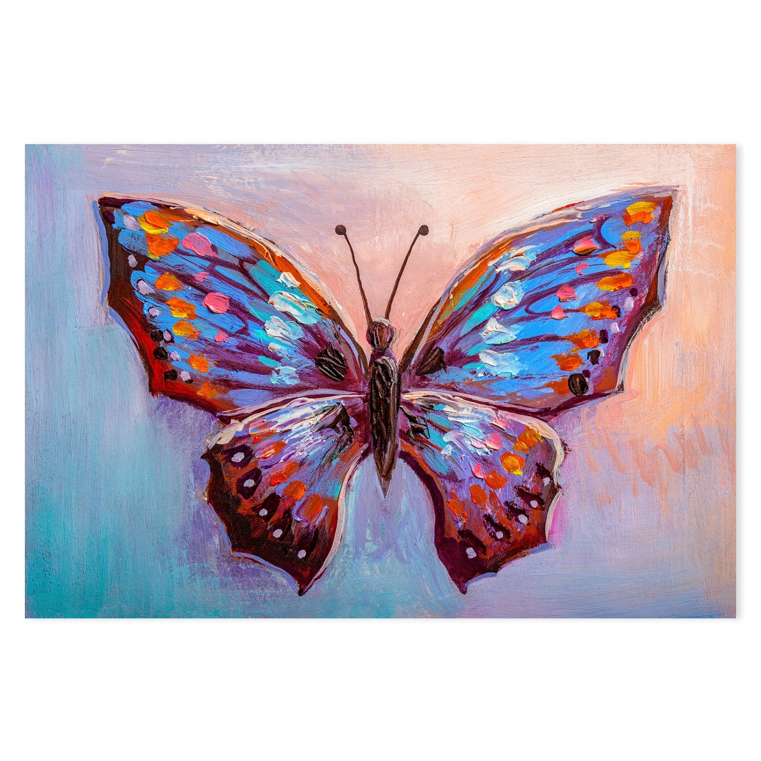 Spread Your Wings, Hand-Painted Canvas