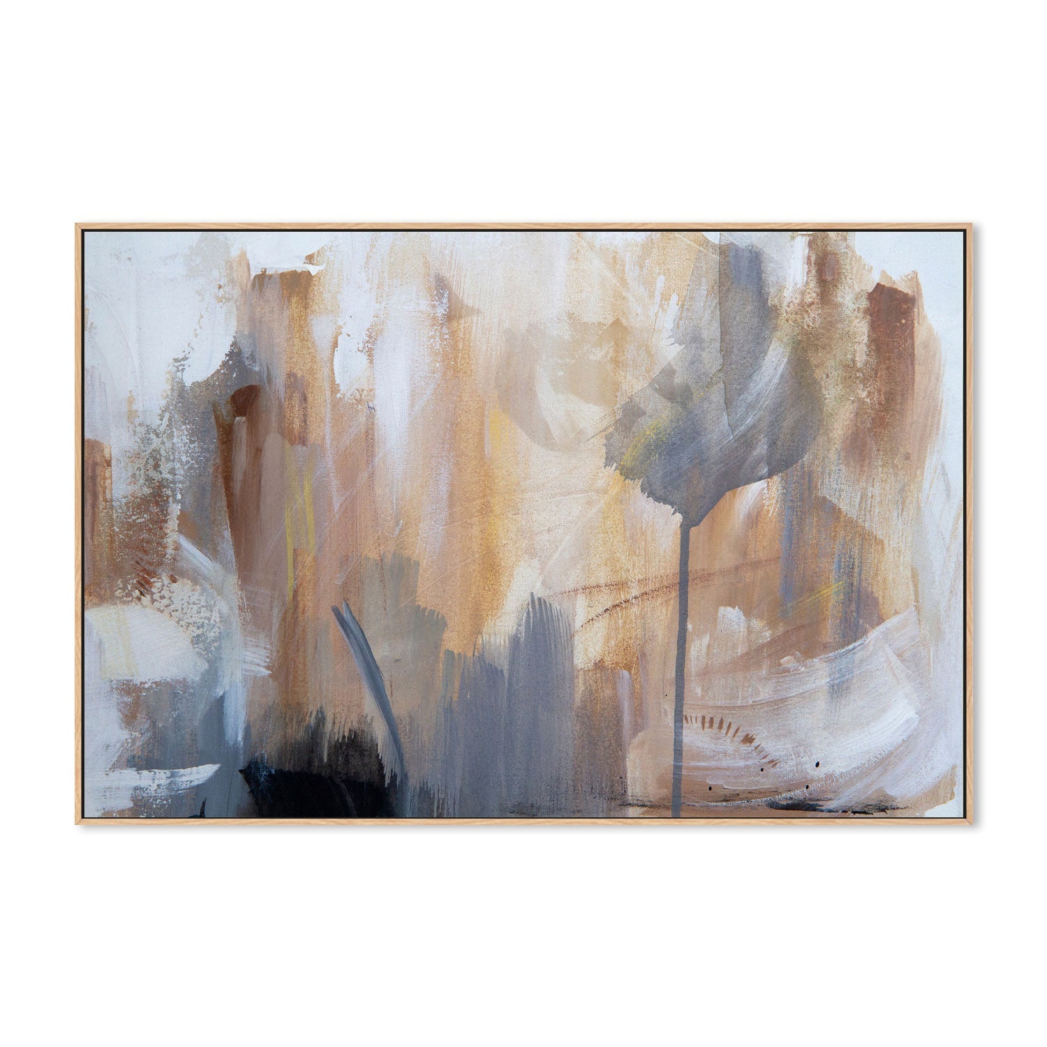 The Neutral Zone, Hand-Painted Canvas