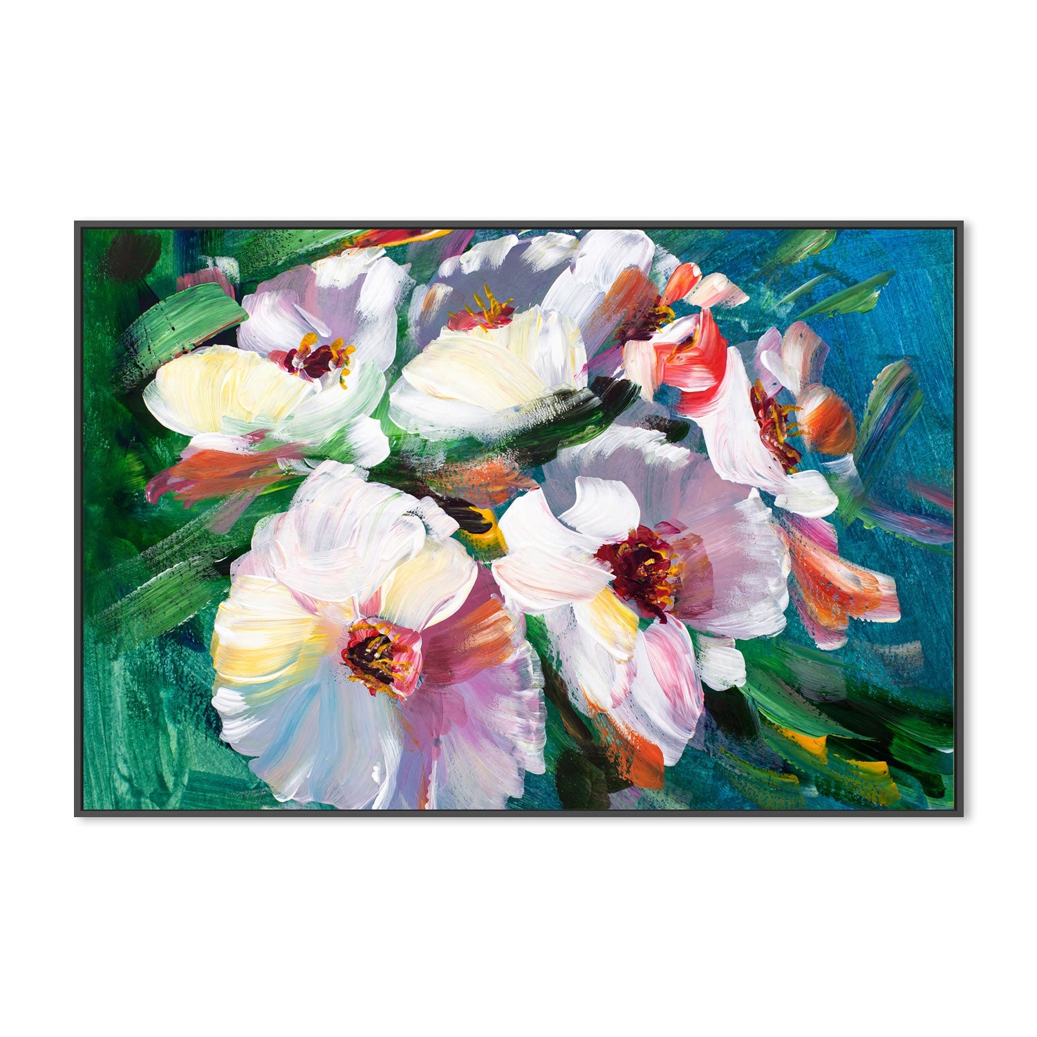 Springtime Serenade, Style A, Hand-Painted Canvas