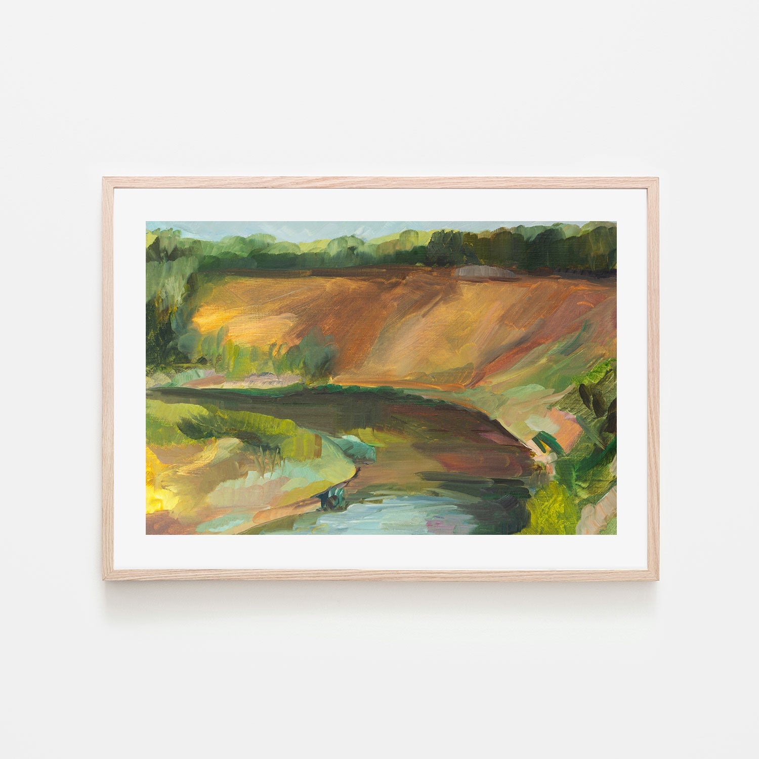 The Valley , Hand-painted Canvas