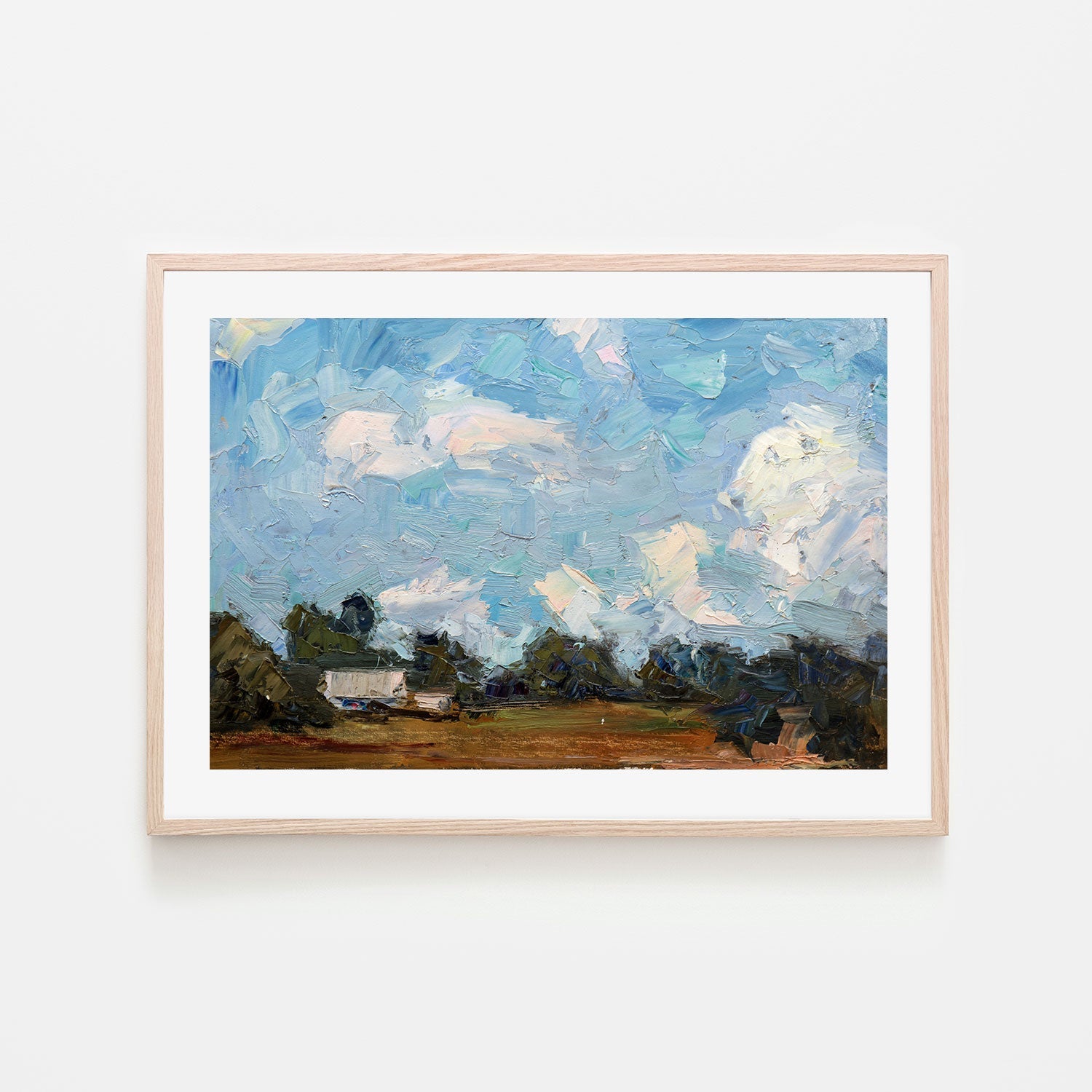 The Ranch , Hand-painted Canvas