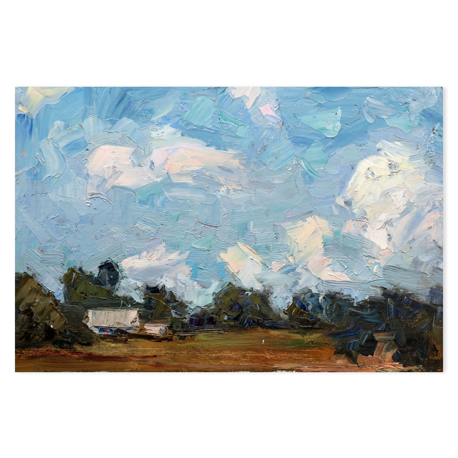 The Ranch , Hand-painted Canvas