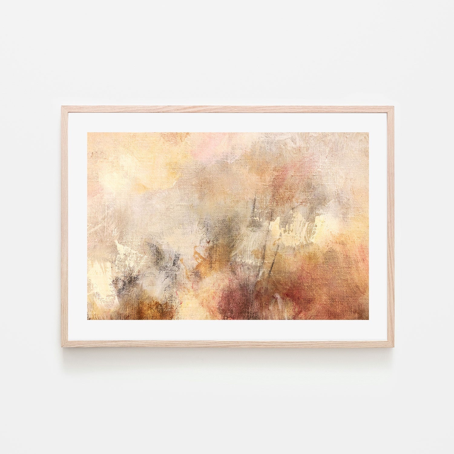 Warmth and Blush  , Hand-painted Canvas