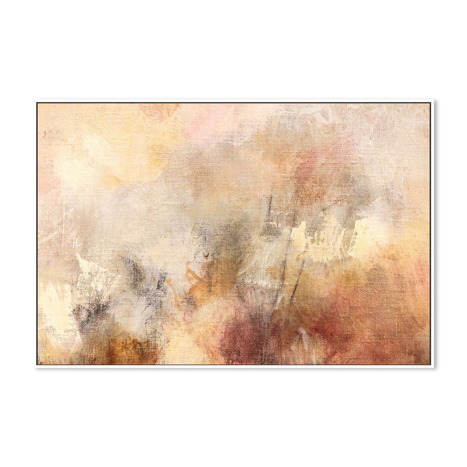 Warmth and Blush  , Hand-painted Canvas