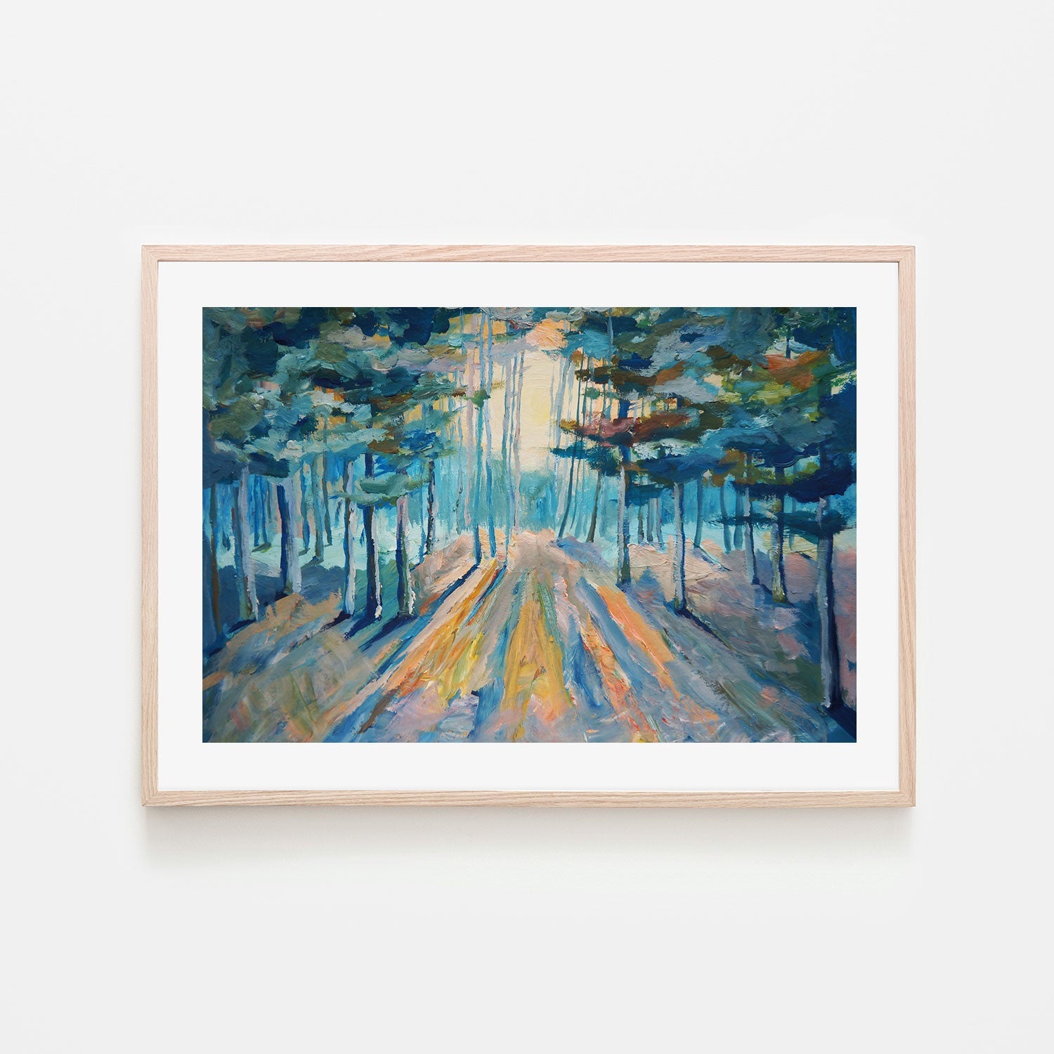 A Clear Path  , Hand-painted Canvas