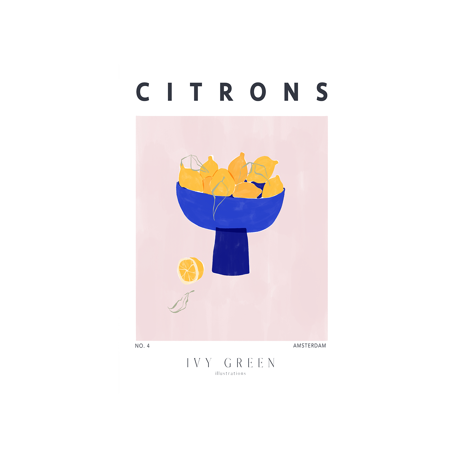 Citrons , By Ivy Green Illustrations