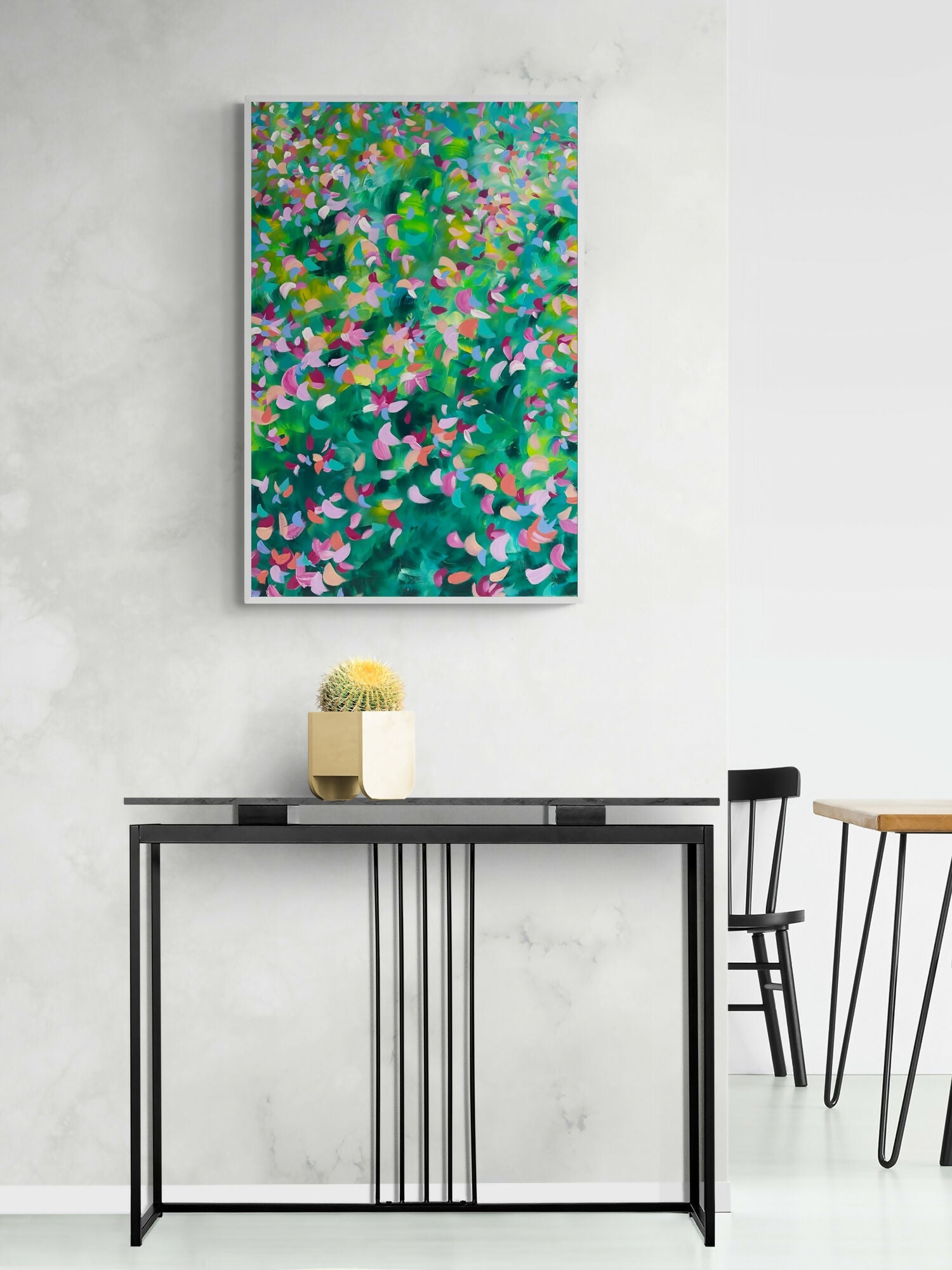 Spring, Original Hand-Painted Canvas By Katherine Spiller