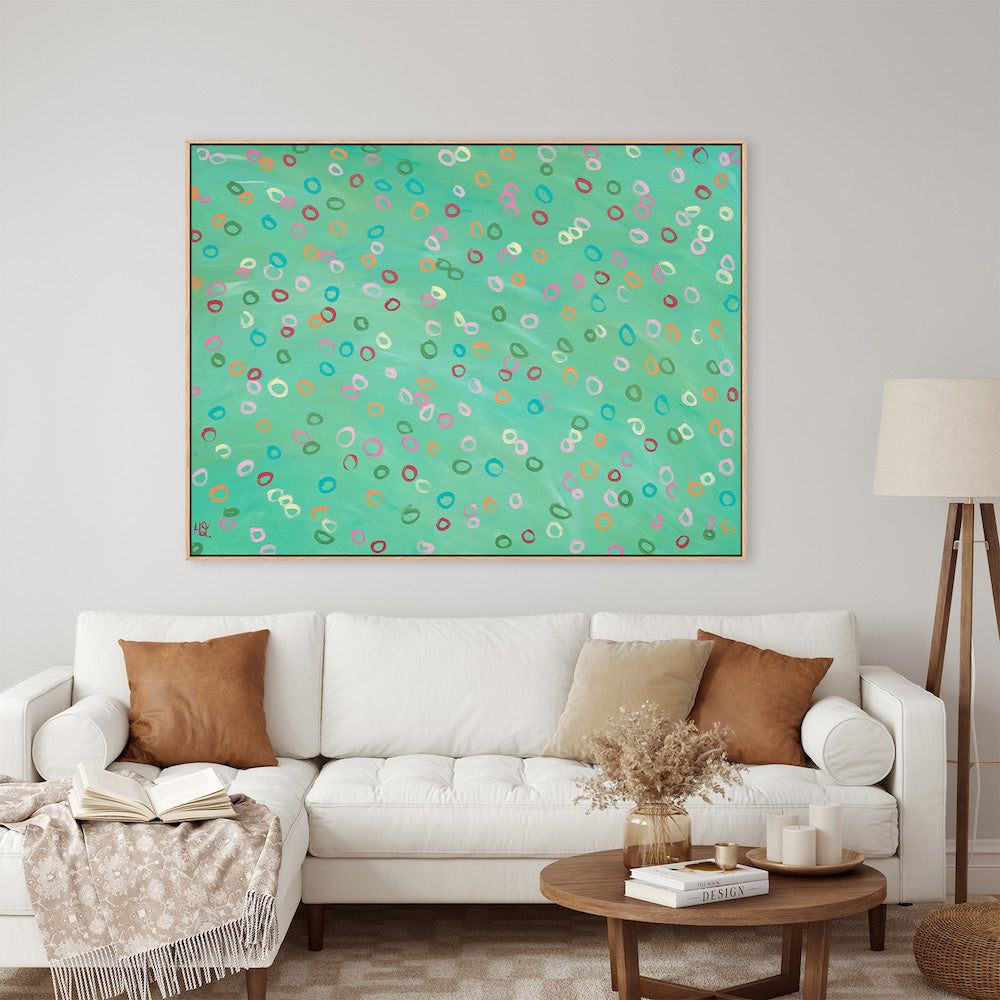 Mint is Fun, Original Painting On Canvas By Helen Joynson