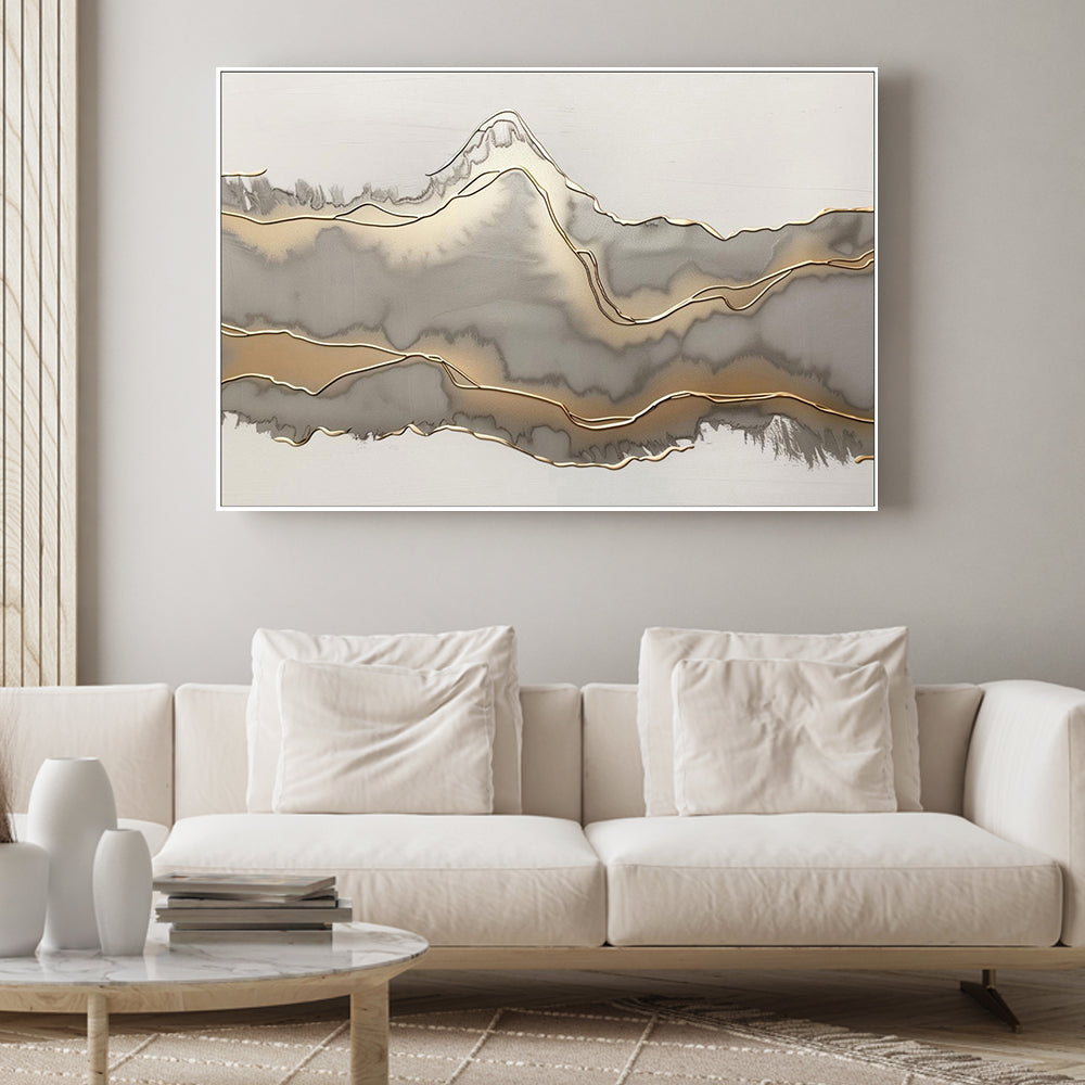 Metallic Landscape, Style B, By Alma