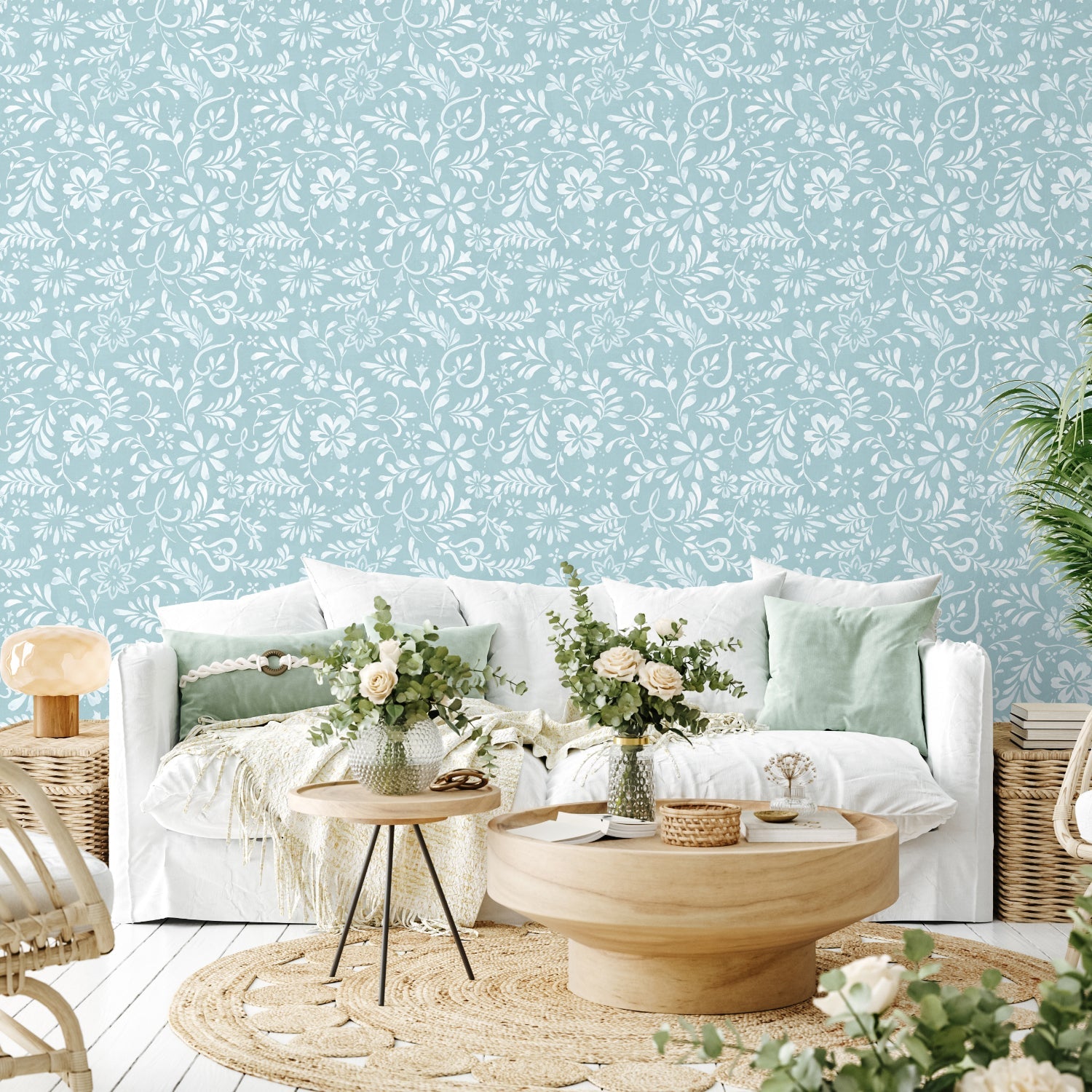 Blooming Orchard Pattern Style D, Wallpaper