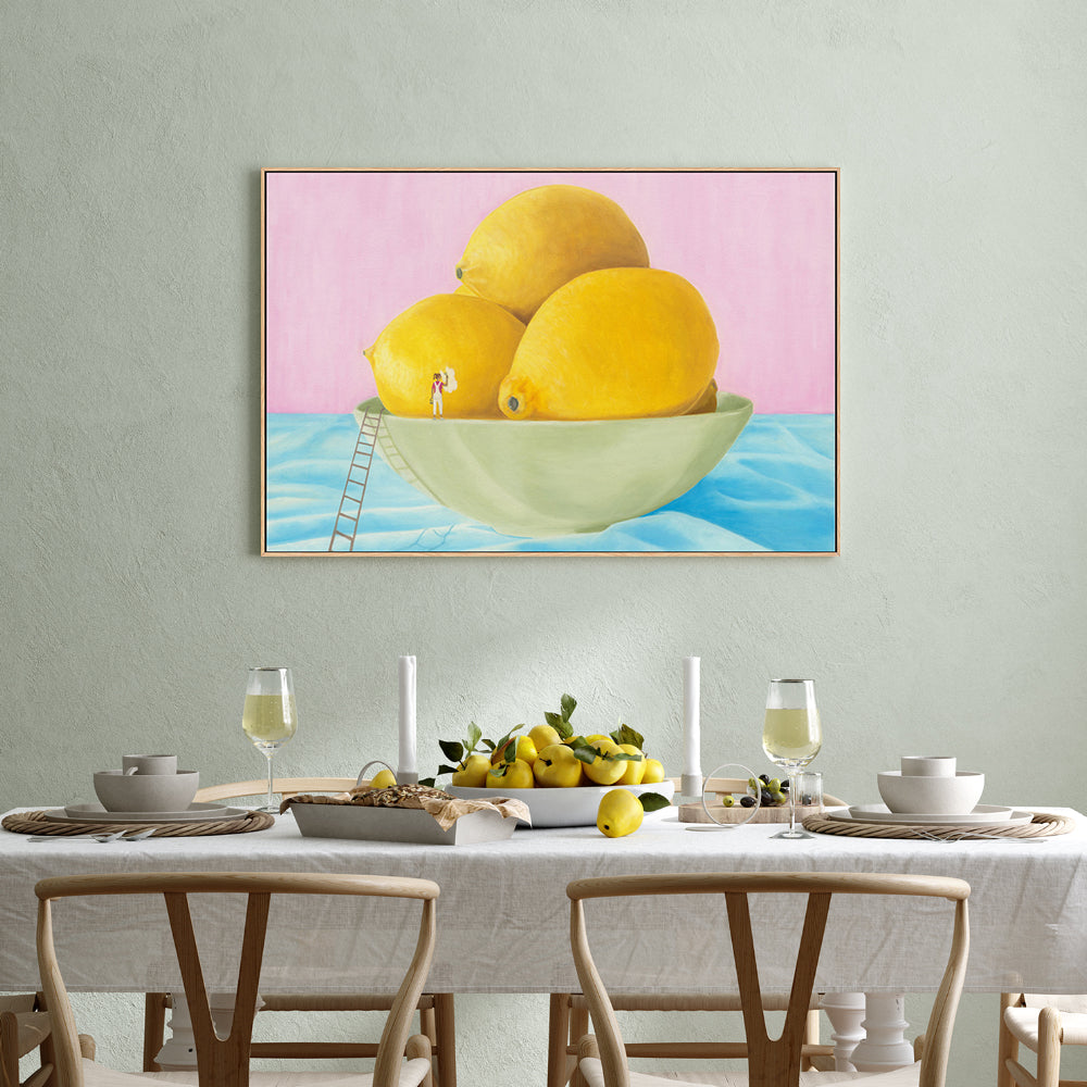 Painting Lemons , By Angie Summa