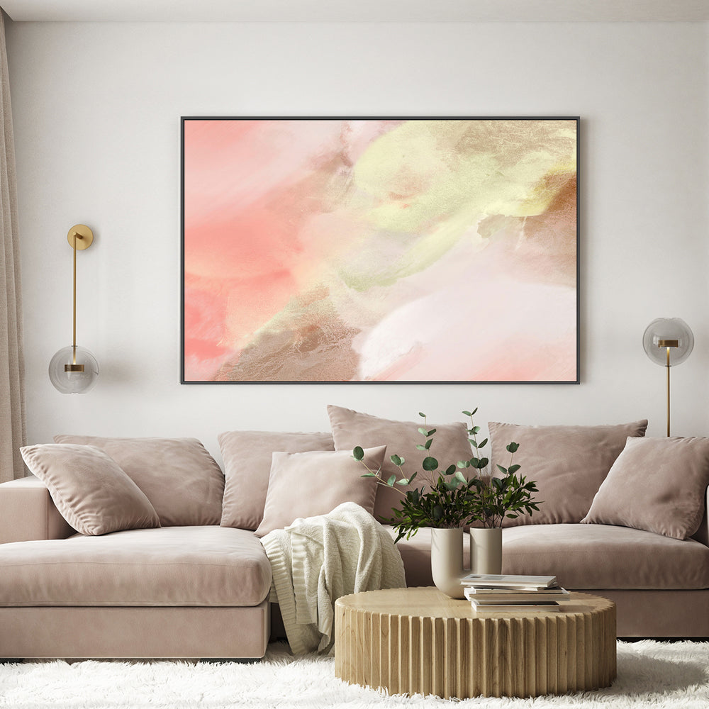 Pink Dreams , Hand-Painted Canvas