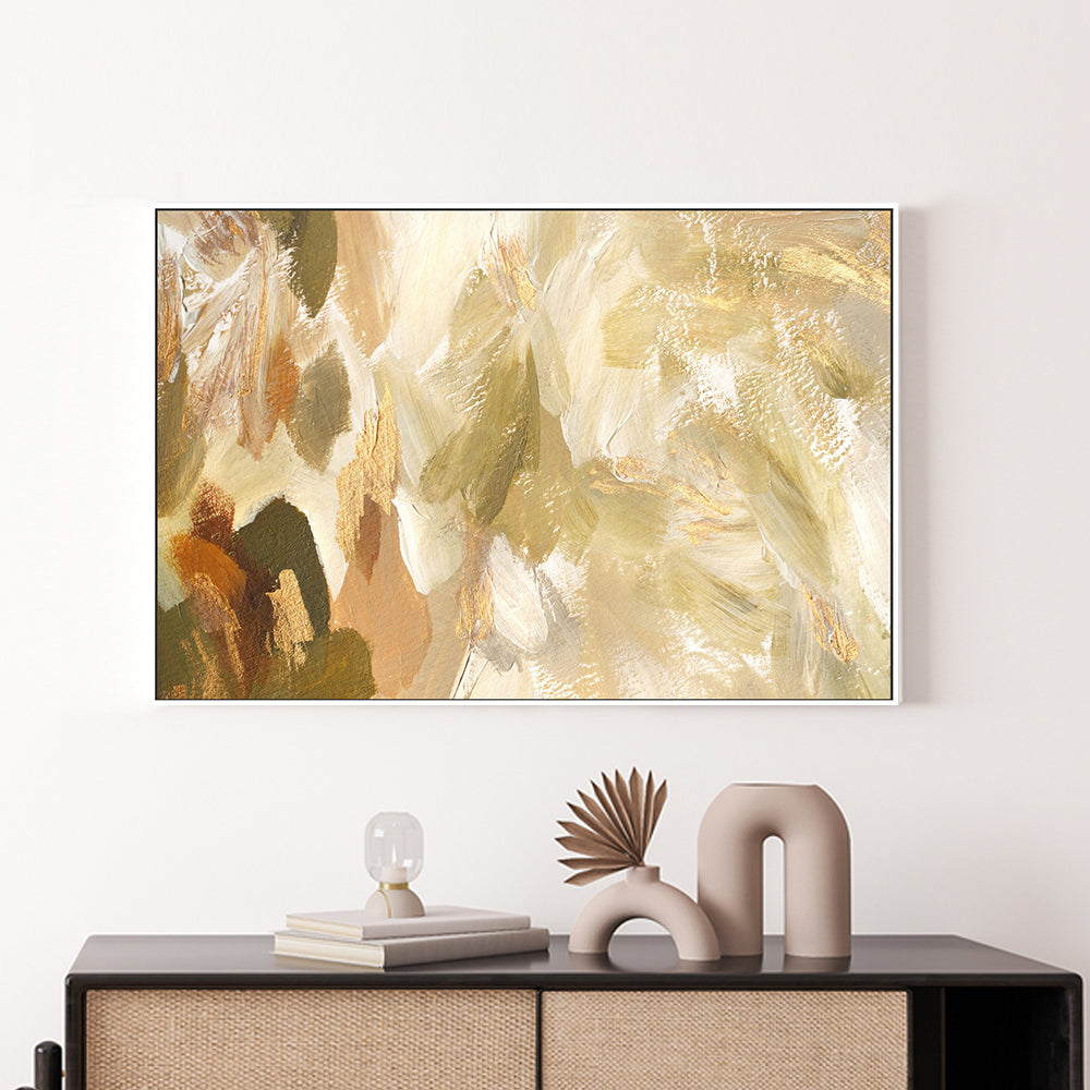 Waves of Gold, Style C , Hand-painted Canvas