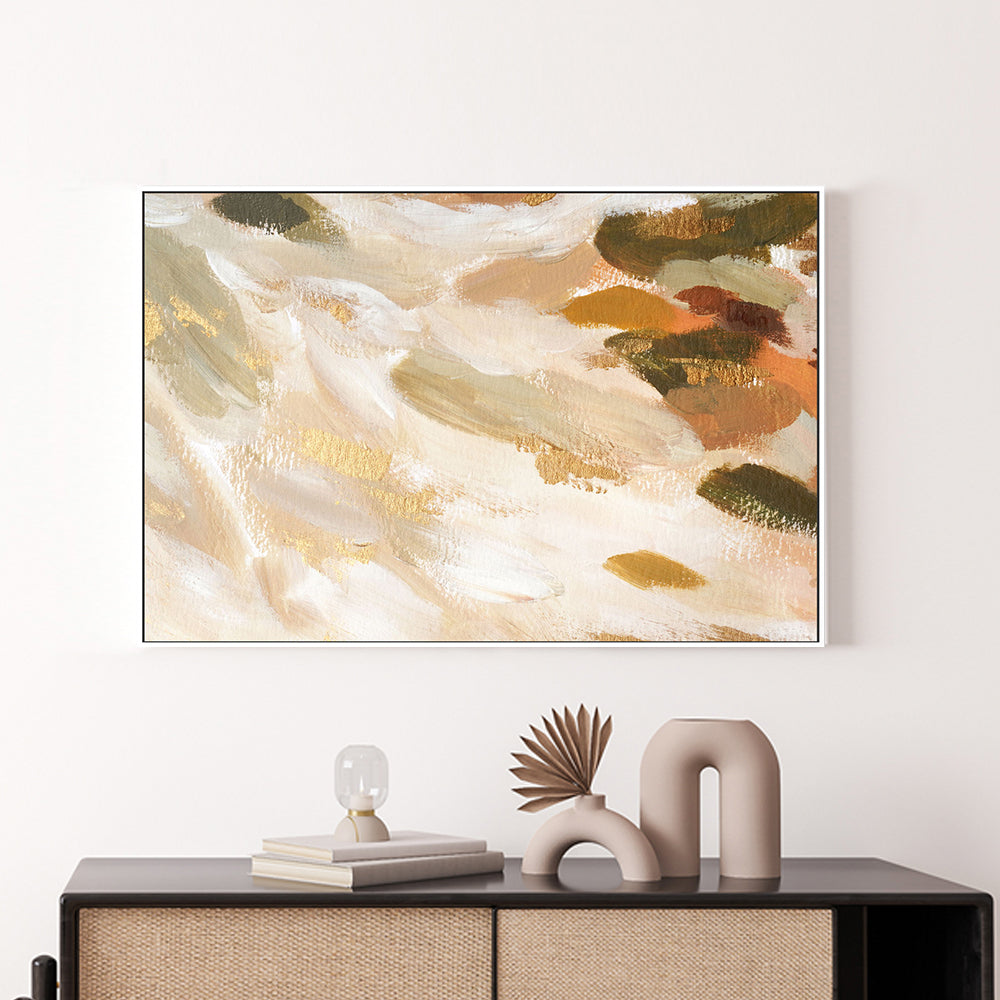 Waves of Gold, Style A , Hand-painted Canvas