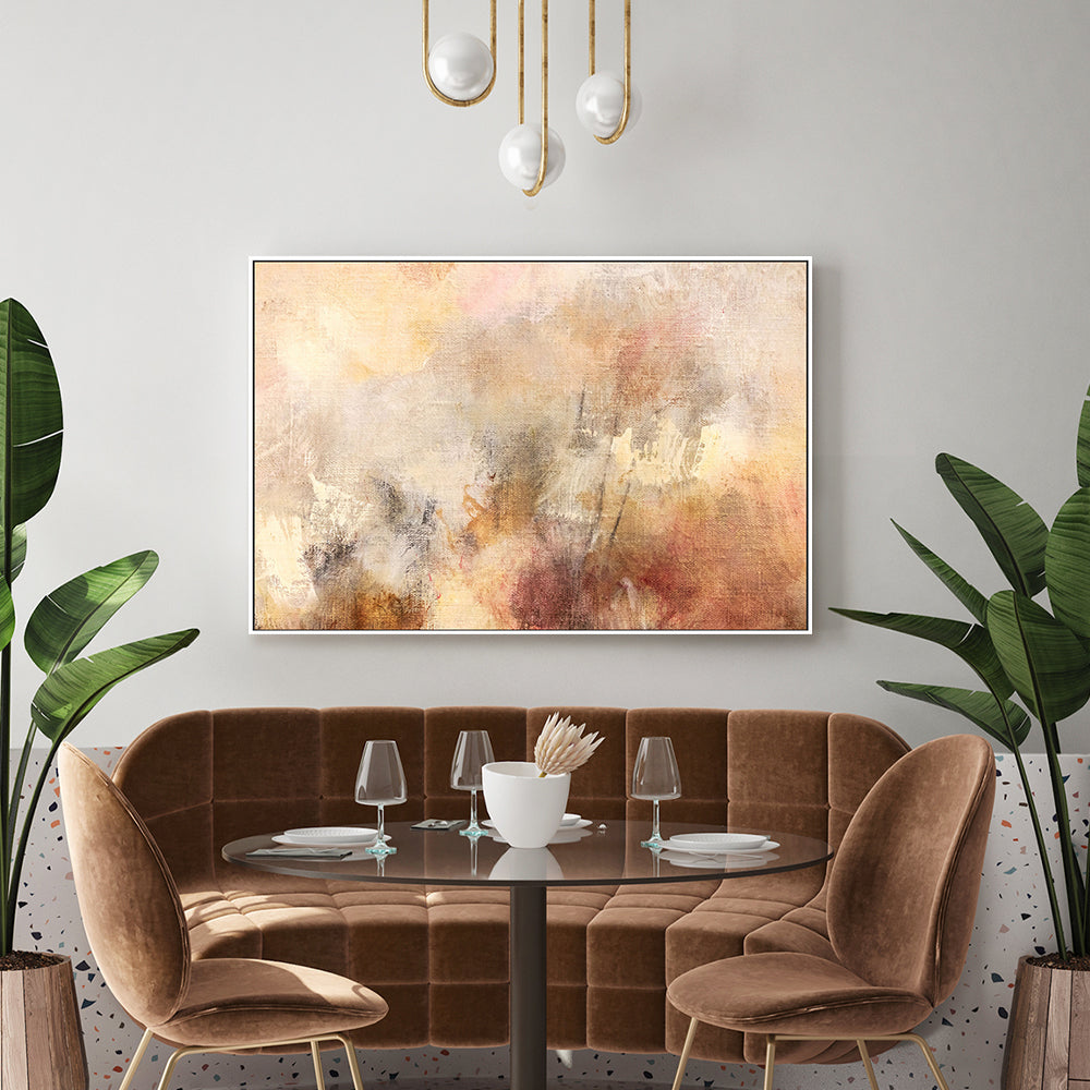 Warmth and Blush  , Hand-painted Canvas