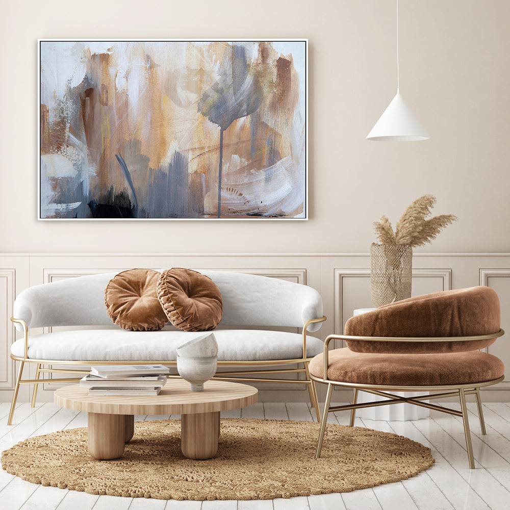 The Neutral Zone, Hand-Painted Canvas