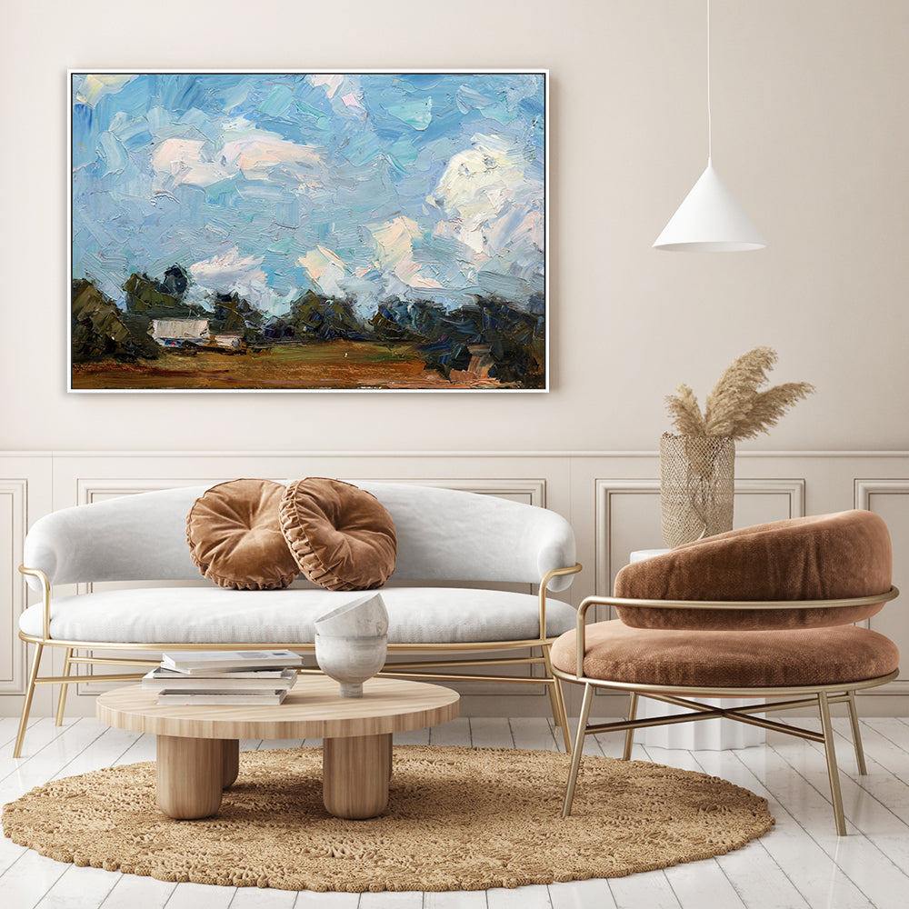 The Ranch , Hand-painted Canvas