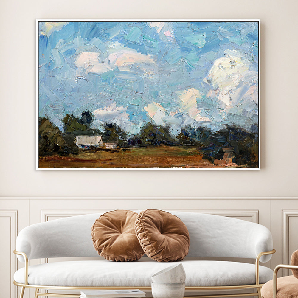 The Ranch , Hand-painted Canvas