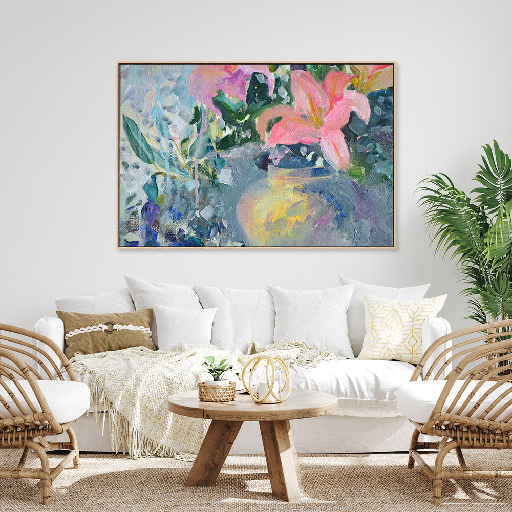 Tropics , Hand-painted Canvas