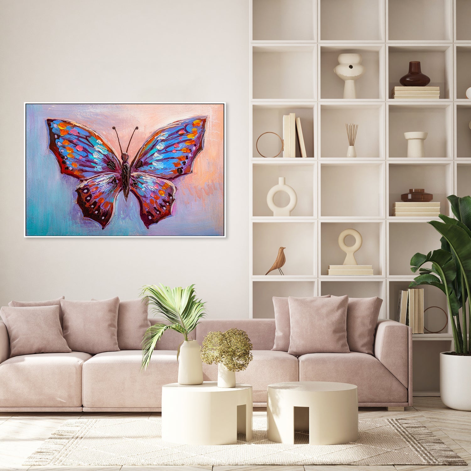 Spread Your Wings, Hand-Painted Canvas