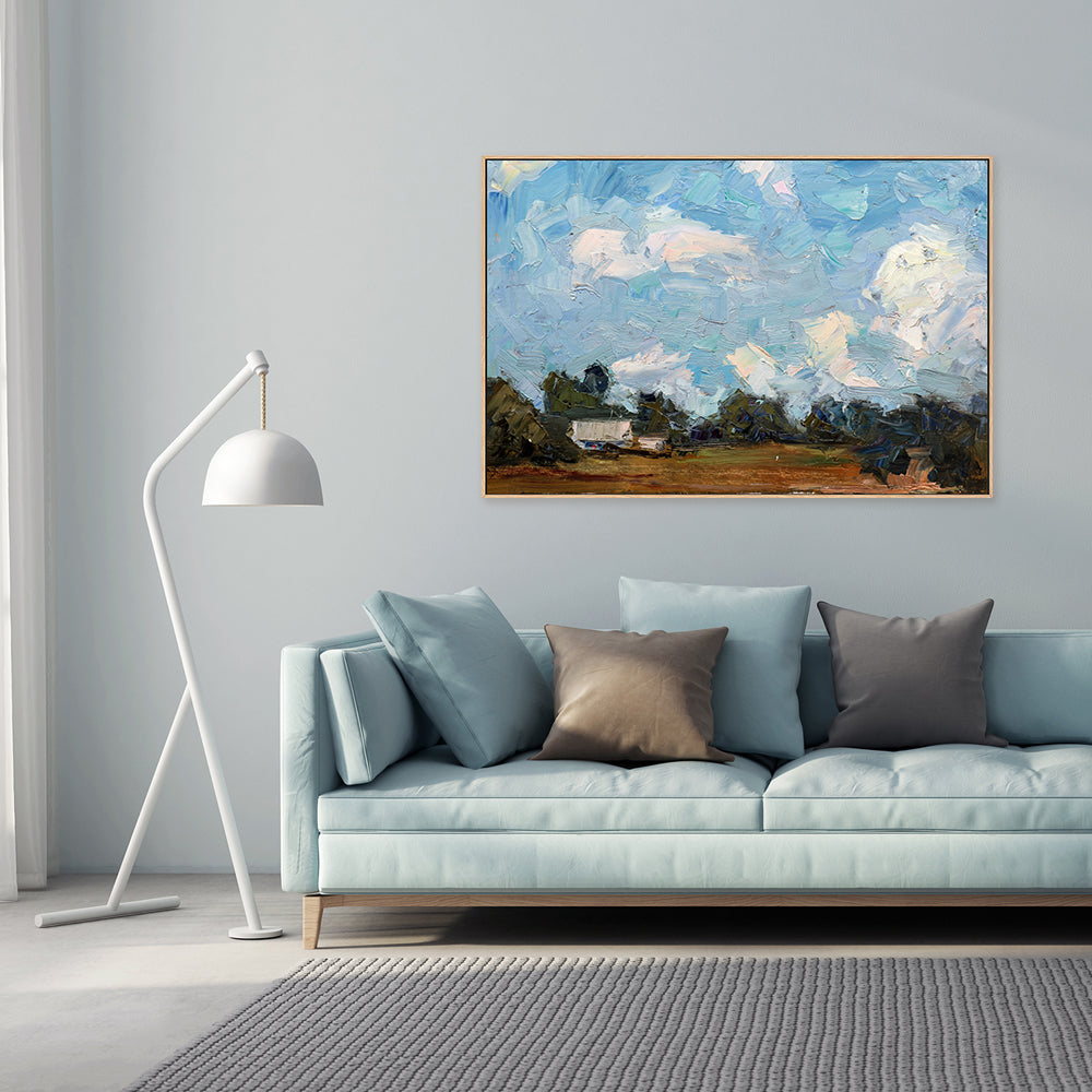 The Ranch , Hand-painted Canvas