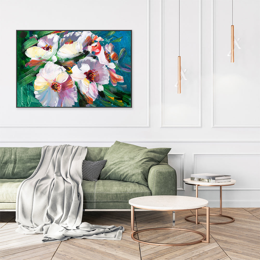 Springtime Serenade, Style A, Hand-Painted Canvas