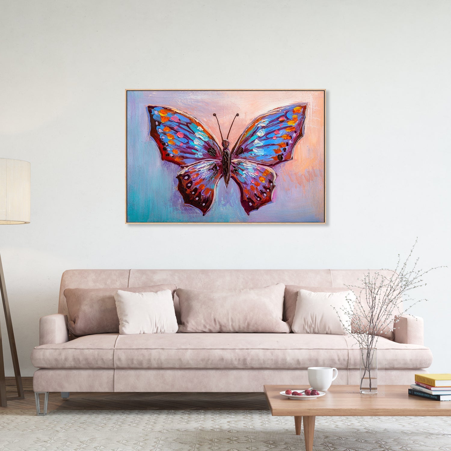 Spread Your Wings, Hand-Painted Canvas