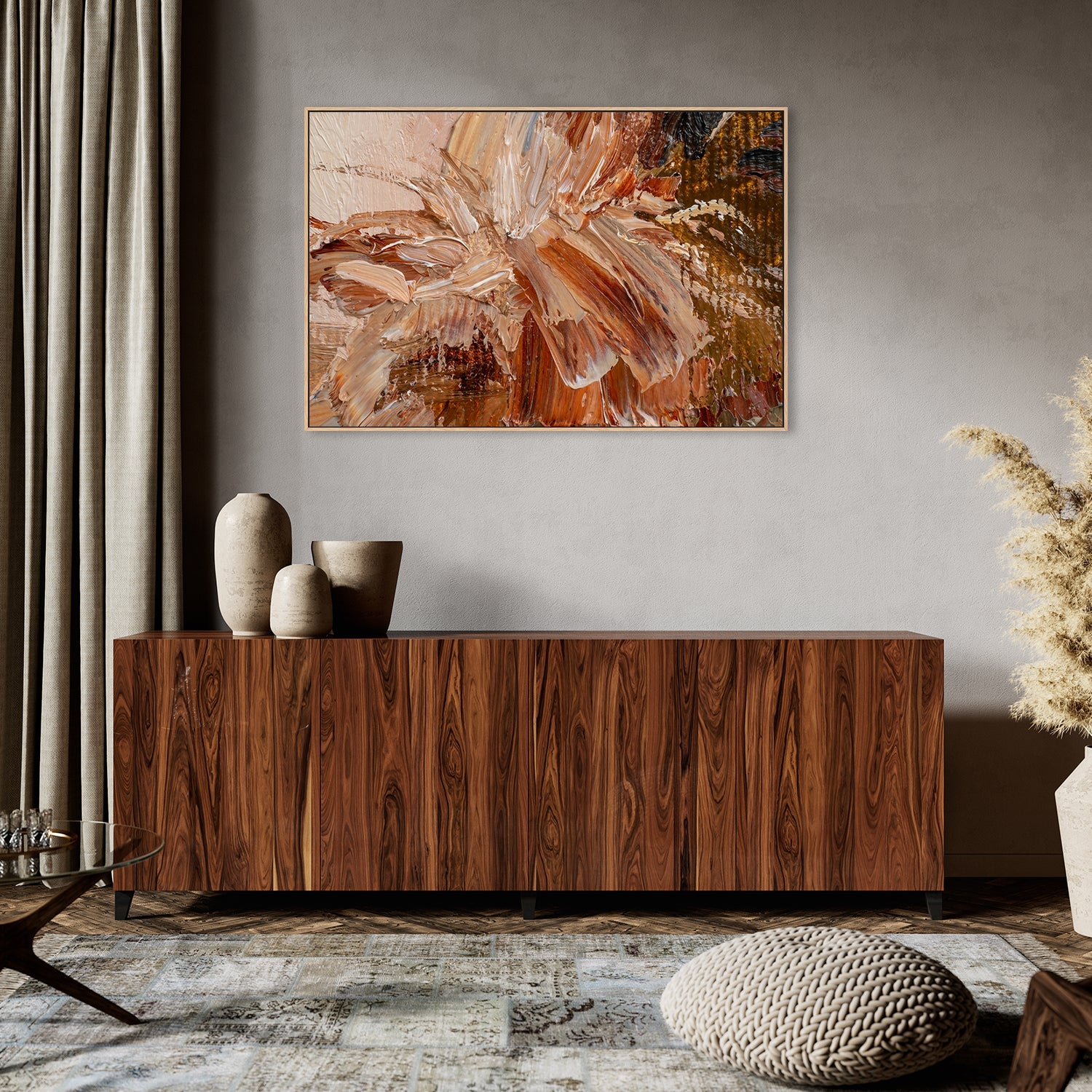 Terracotta Dream , Hand-painted Canvas