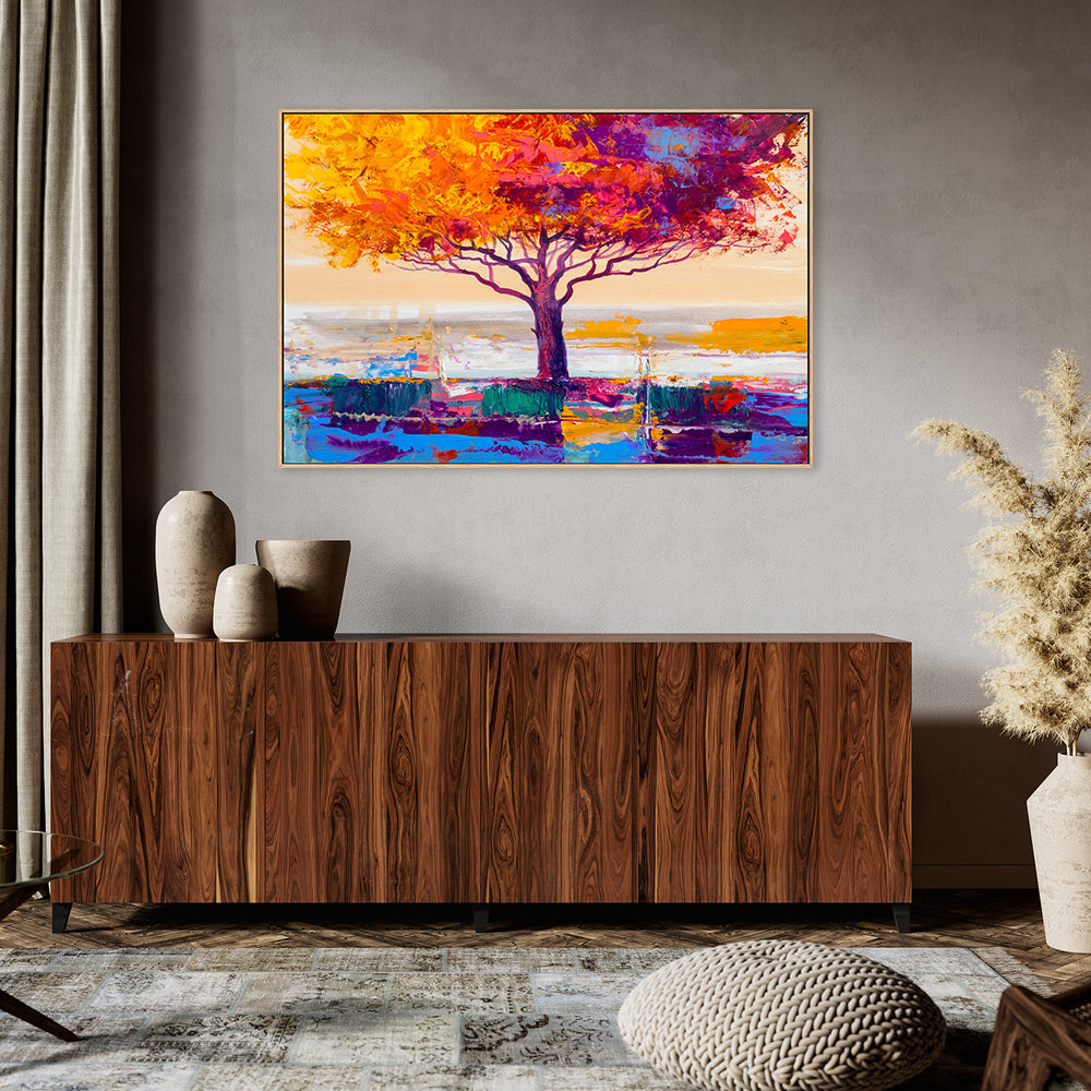 Tree of Life, Style A, Hand-Painted Canvas